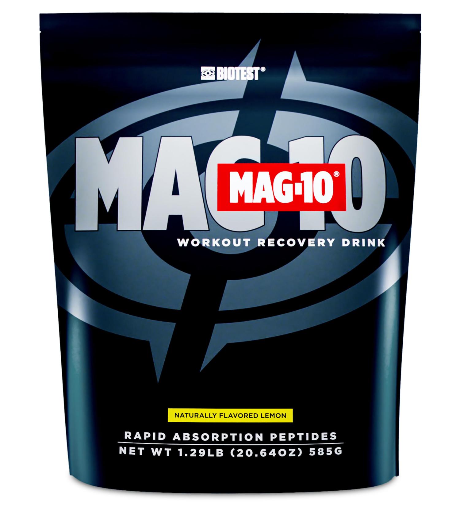 Biotest MAG-10 Post-Workout - Double Muscle Gains* - 15 Servings Lemon - Buy Online on GoSupps.com