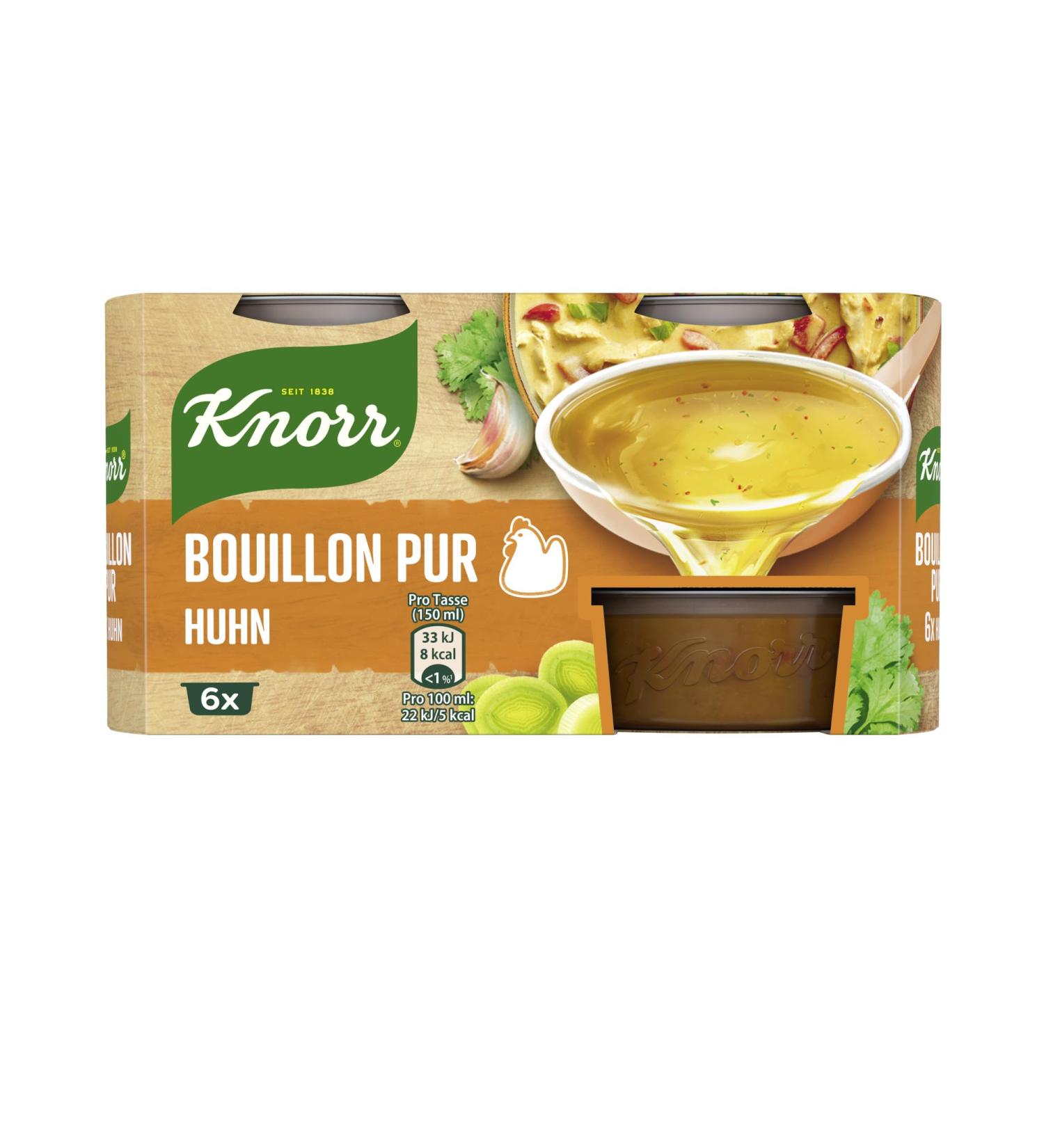 Buy Knorr Bouillon Pur Chicken - Delicious Flavorful Chicken Bouillon 6x28g | International Shipping Available - Buy Online on GoSupps.com