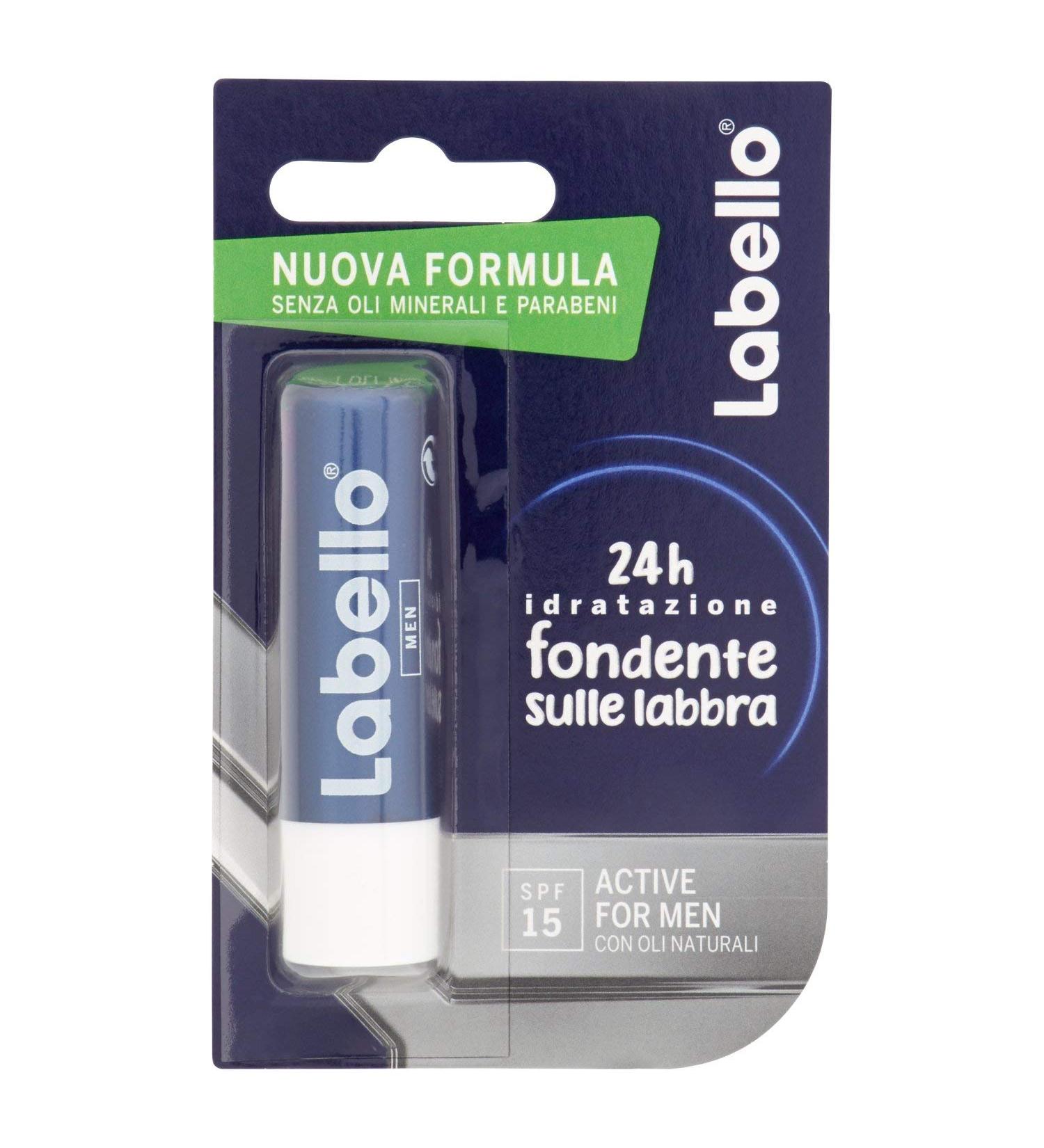  Labello Labello Active Lip Balm SPF 15 - 5.5 ml - Buy Online on GoSupps.com