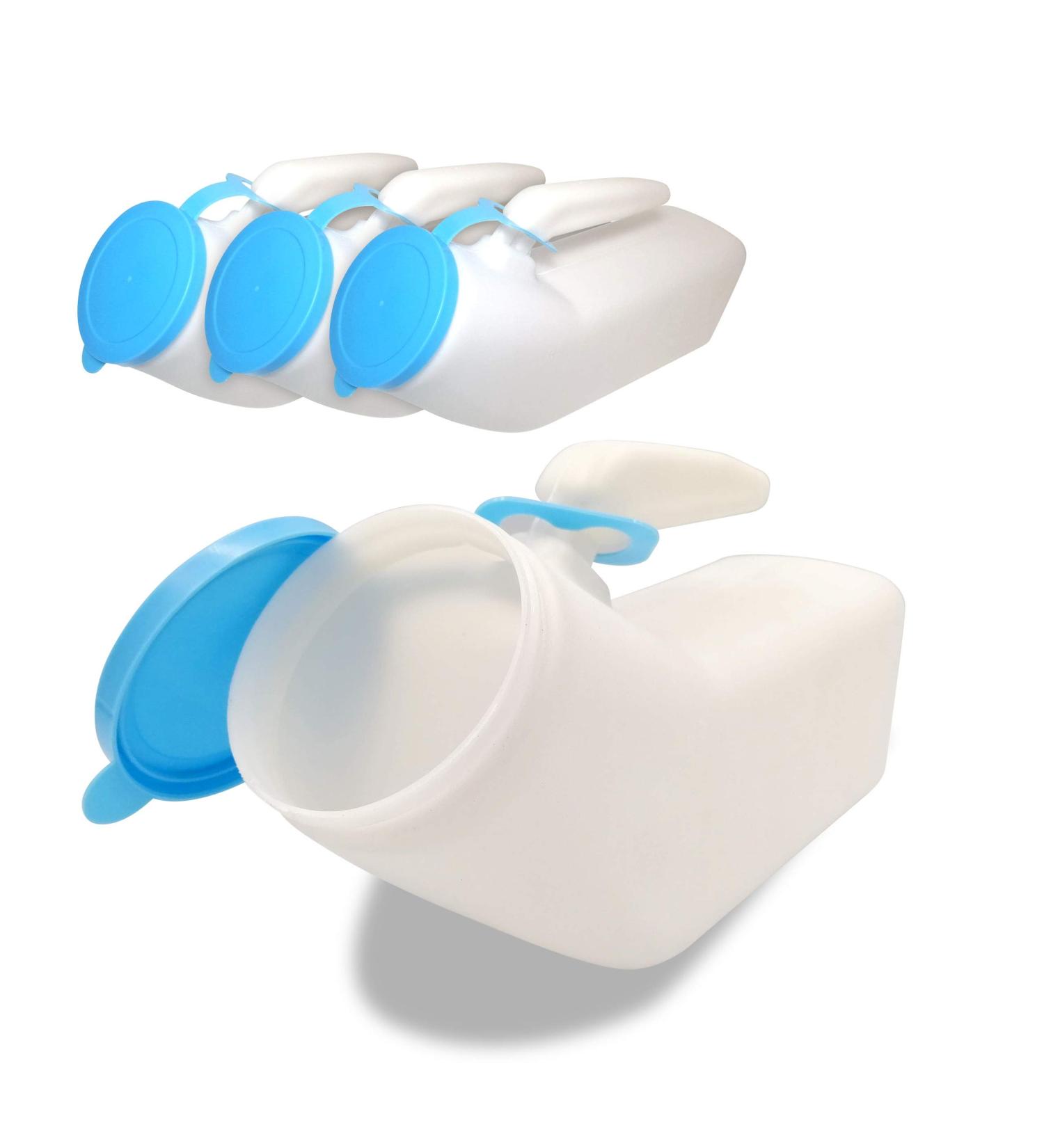 JJ CARE Men's Portable Urinal - Spill-Proof Urine Bottle for Travel - Buy Online on GoSupps.com