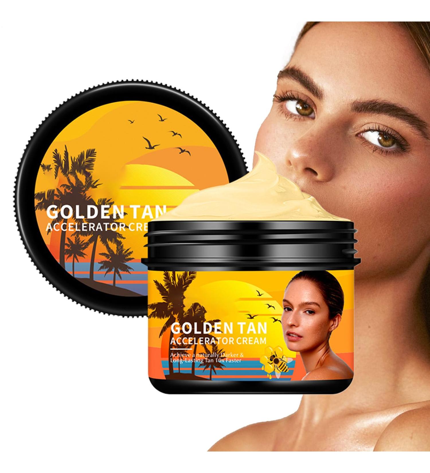 Lotion Autobronzante | Solution Instantan e pour le Visage Auto-Bronzante - Soin Beaut Naturel Longue Dur e pour Vacances Ext rieure Cr me noire 40g - Buy Online on GoSupps.com