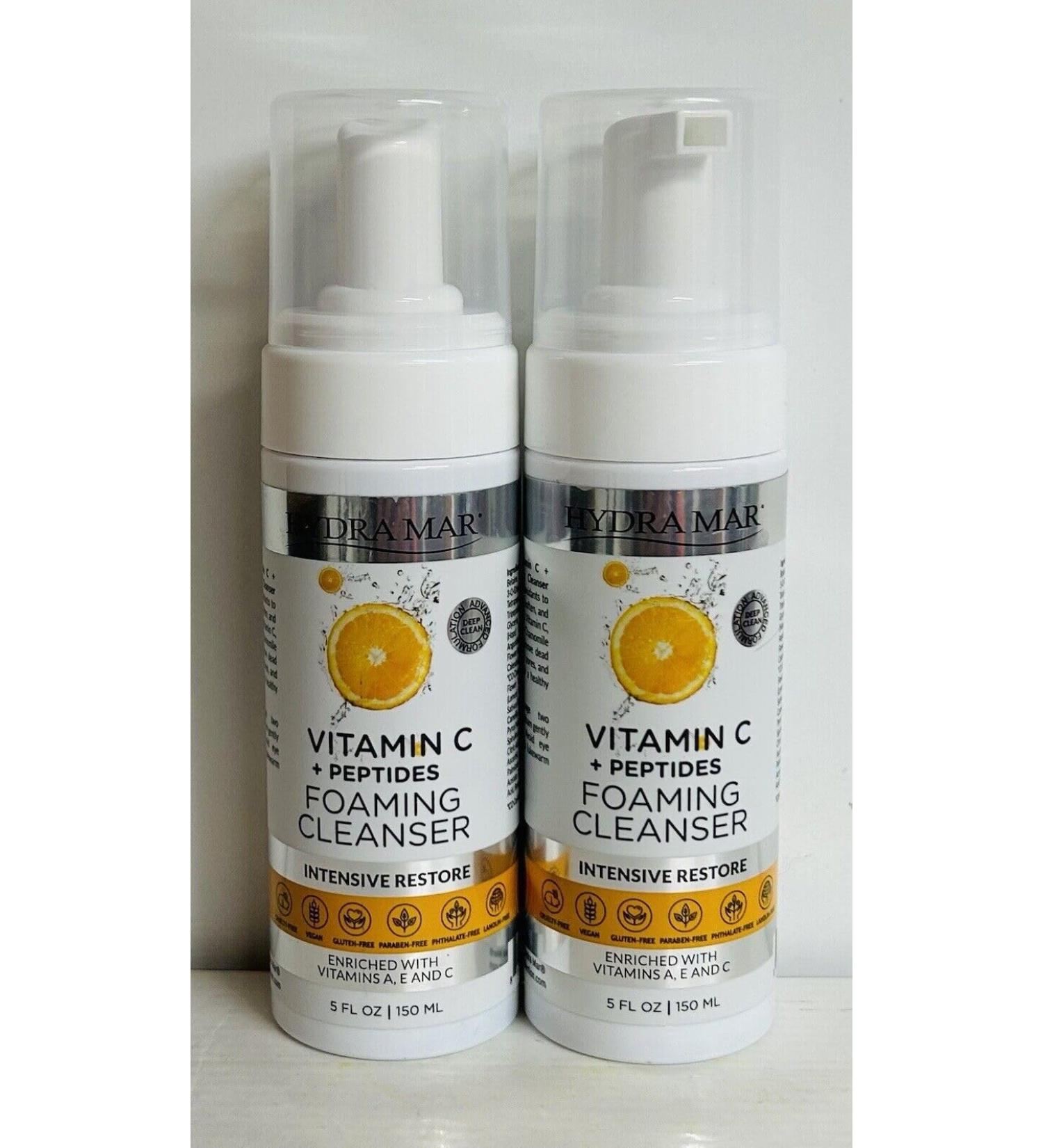 Hyydra mar vitamin c foam cleanser