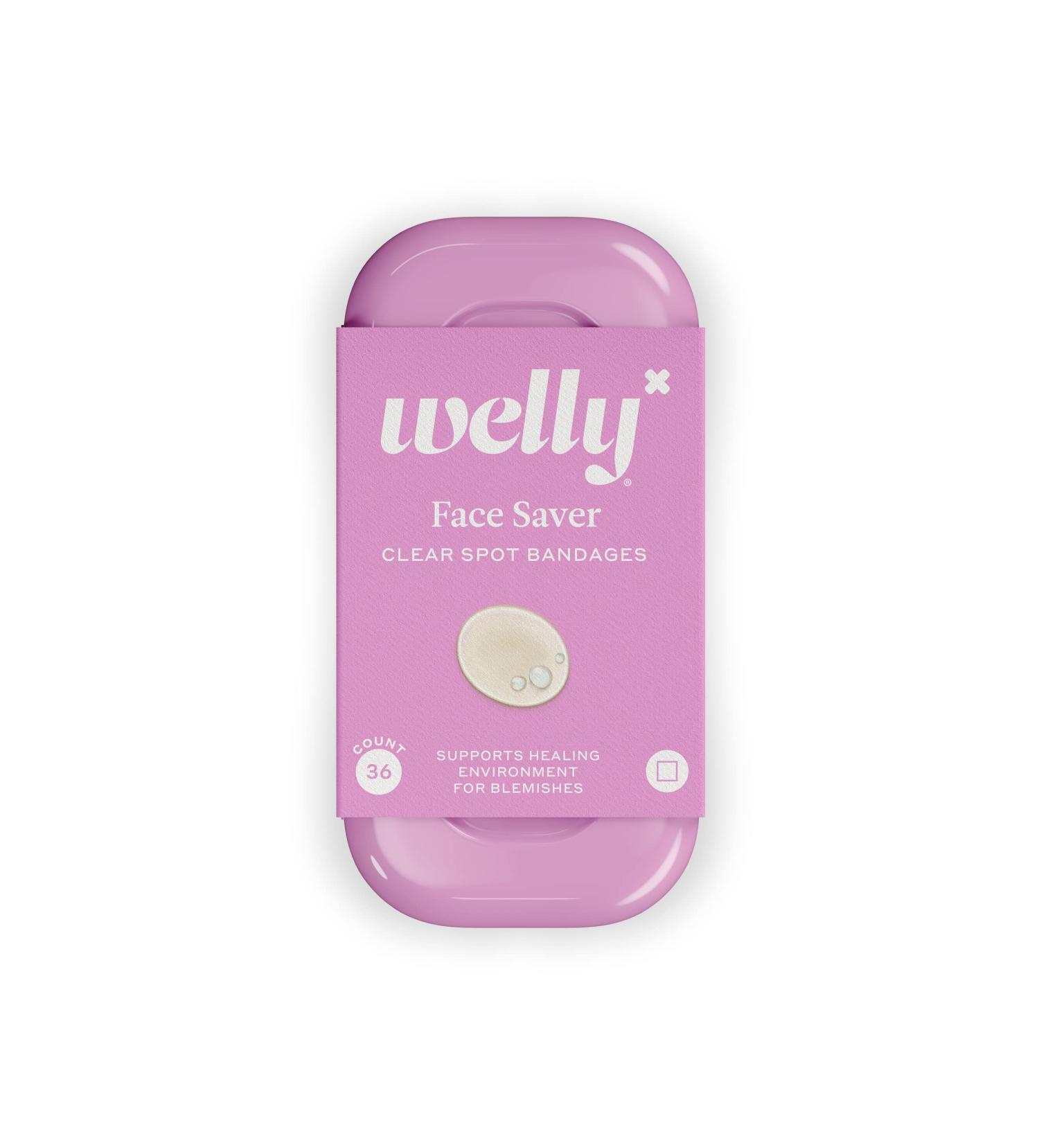 Welly Hydrocolloid Adhesive Clear Face Savers - Small Spot Shape, 36 ct - Buy Online on GoSupps.com