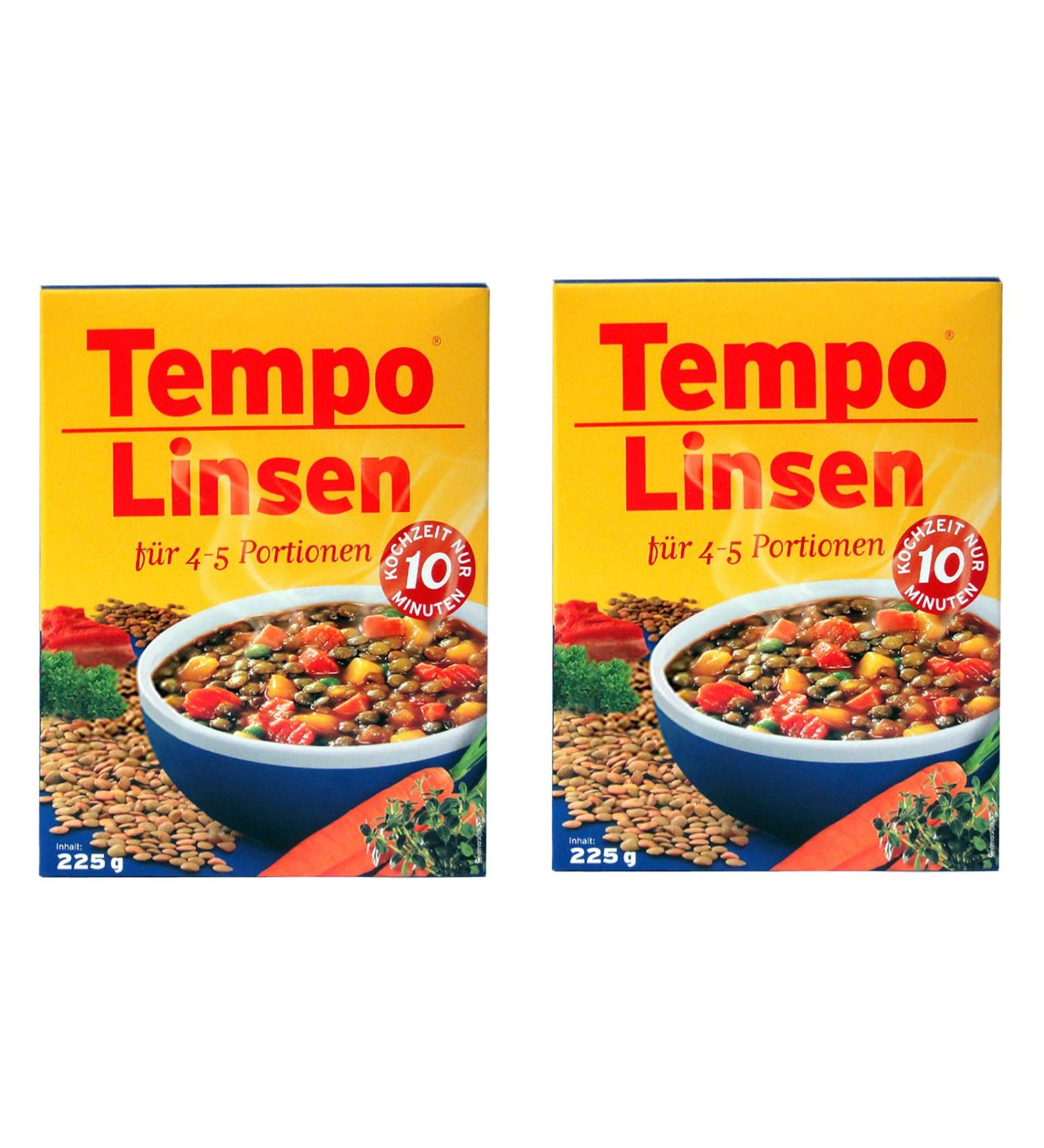 Buy Pack of 2 Tempo Lentils (450g) Quick & Easy Meal for 4-5 Portions International Shipping Available - Buy Online on GoSupps.com