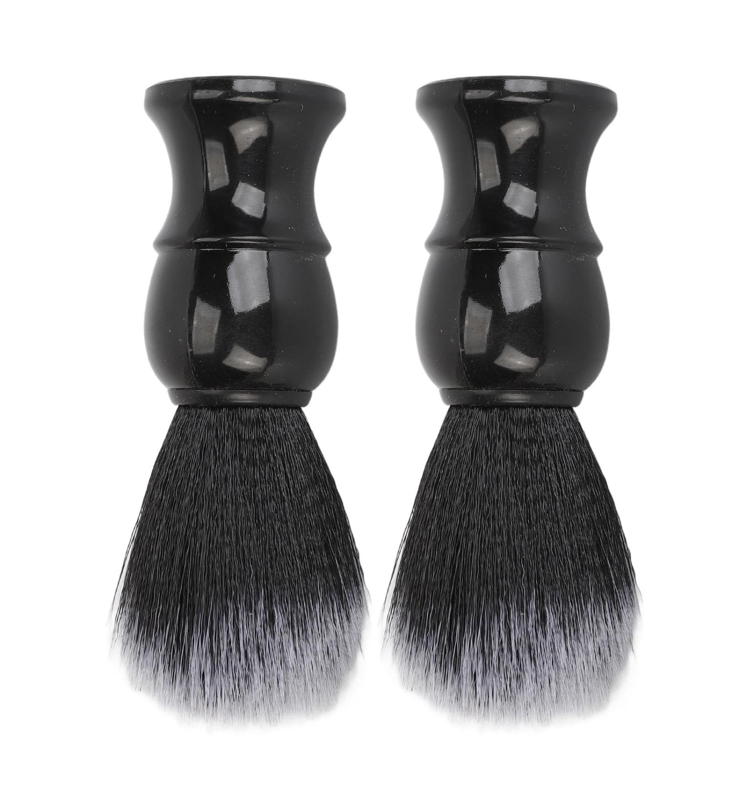 Mustache Soap Brush 2 Pack | Foam Beard Brush for Residue Removal & Quick Drying | Stylish Home Grooming Tool - Buy Online on GoSupps.com