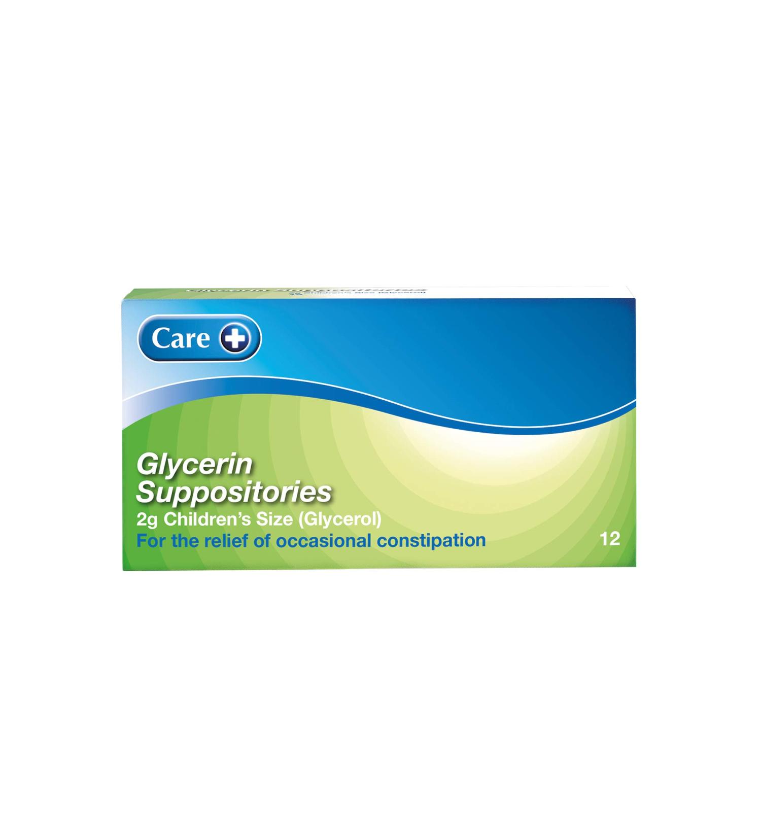 Care Children Constipation Relief Suppositories - 12S (2g Glycerol) | Glycerin Suppositories for Kids - Buy Online on GoSupps.com