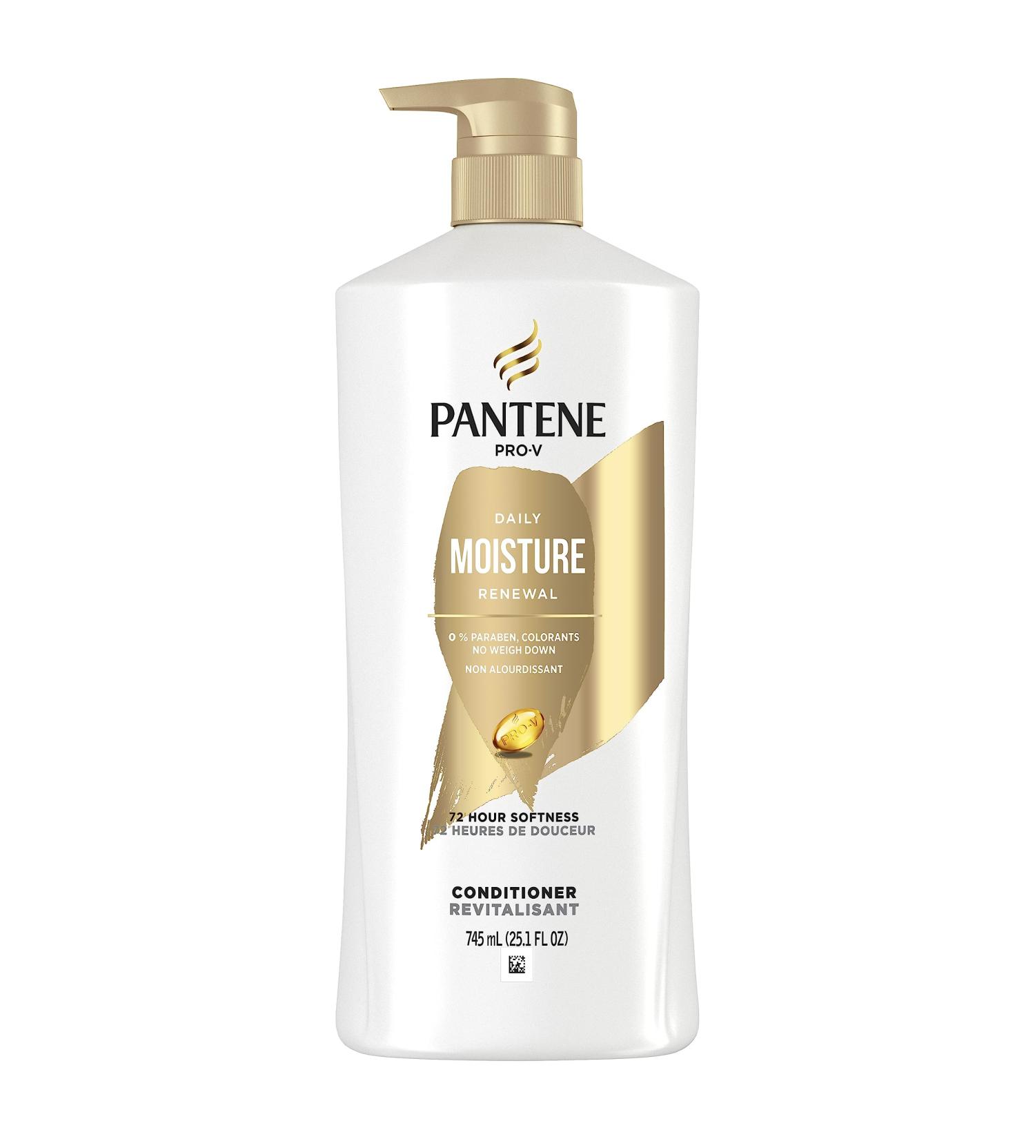 PANTENE PRO-V Daily Moisture Renewal Conditioner 25.1 oz/745 mL Unscented 745 ml (Pack of 1) - Buy Online on GoSupps.com