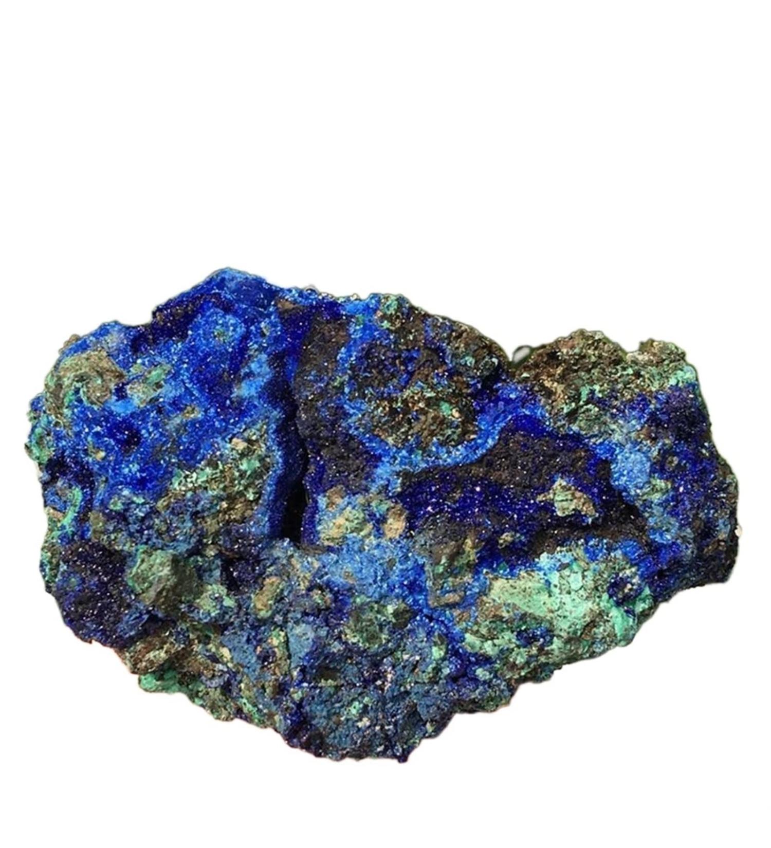 1PC Natural Azurite Malachite Geode Crystal Specimen Stone Collectible Gift ERBDRGAZ (Color : Irregular Shape Size : 4-6cm) 4-6cm Irregular Shape - Buy Online on GoSupps.com
