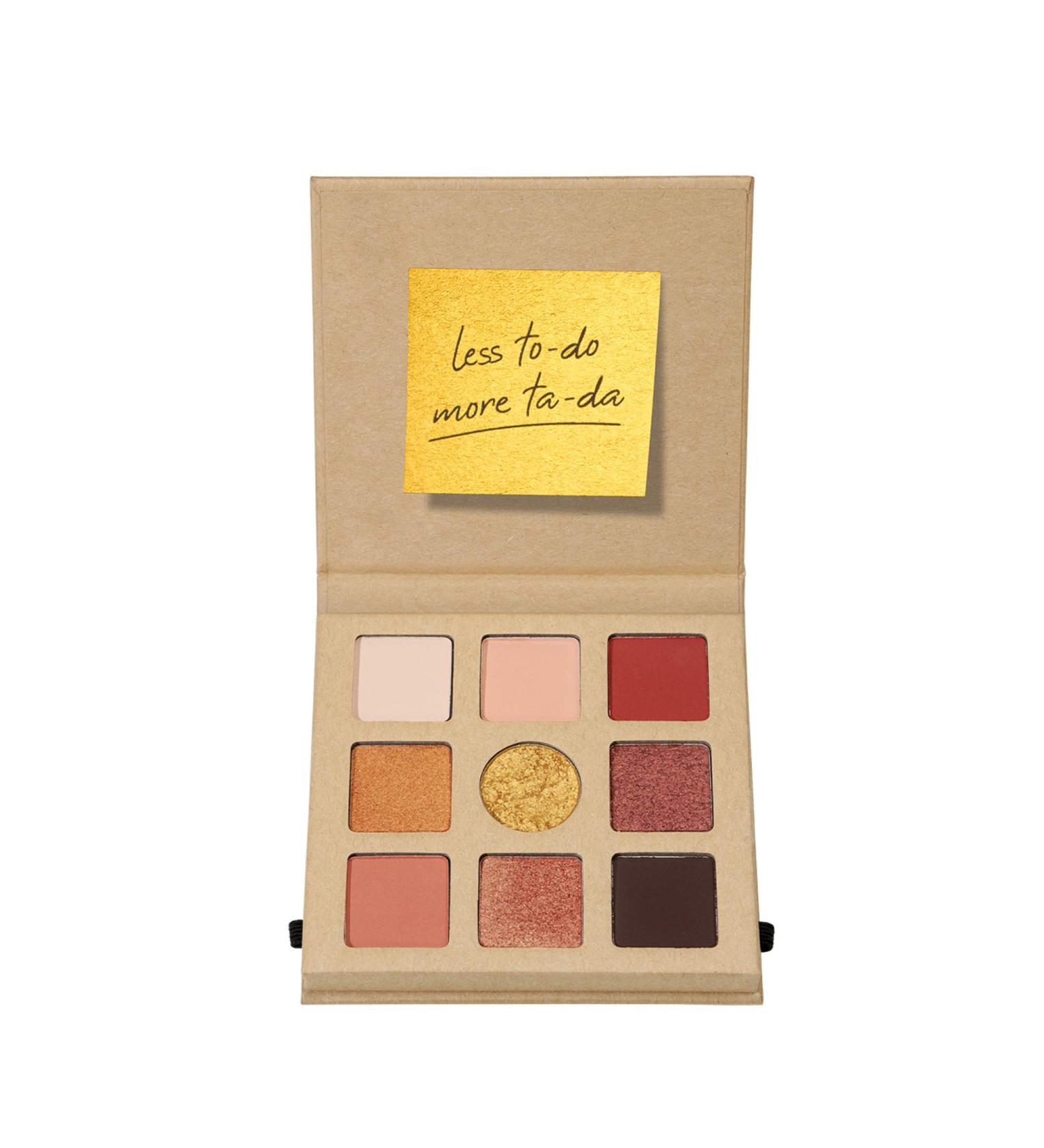 Essence Daily Dose of Energy Eyeshadow Palette - 9 Long-Lasting Color-Intensive Multicolored Shades | Matte Metallic Shimmering | Perfume-Free & Nanoparticle-Free (6.3g) - Buy Online on GoSupps.com