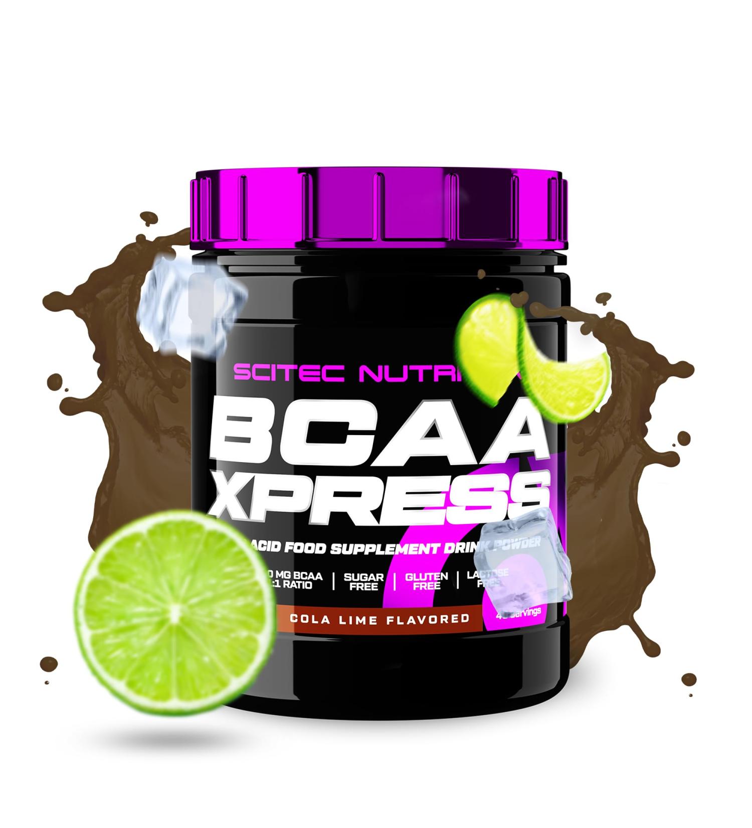  Scitec Nutrition Scitec Nutrition BCAA Xpress sugar-free gluten-free and lactose-free 5g of pure BCAAs muscle recovery and growth ratio of - Buy Online on GoSupps.com