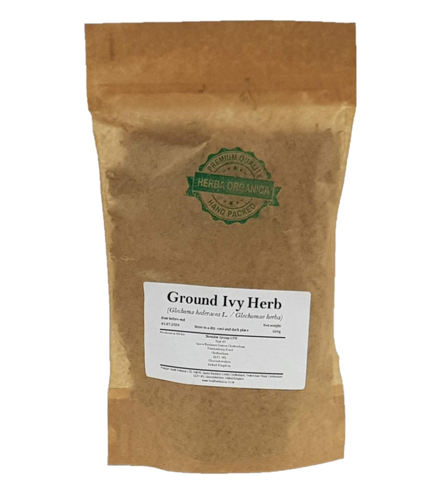 Herba Organica Herbe de Lierre Terrestre Tisane - Glechoma Hederacea L - Ground Ivy Herb Tea (100g) 100 g (Lot de 1)