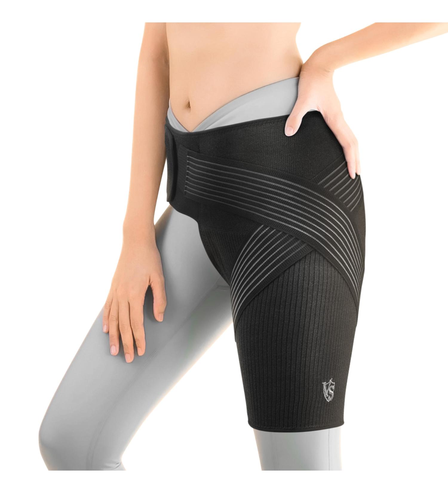 Vital Salveo Compression Recovery Hip Brace | Pain Relief & Injury Support for Men & Women | Comfortable & Mobile | Small Size - Buy Online on GoSupps.com