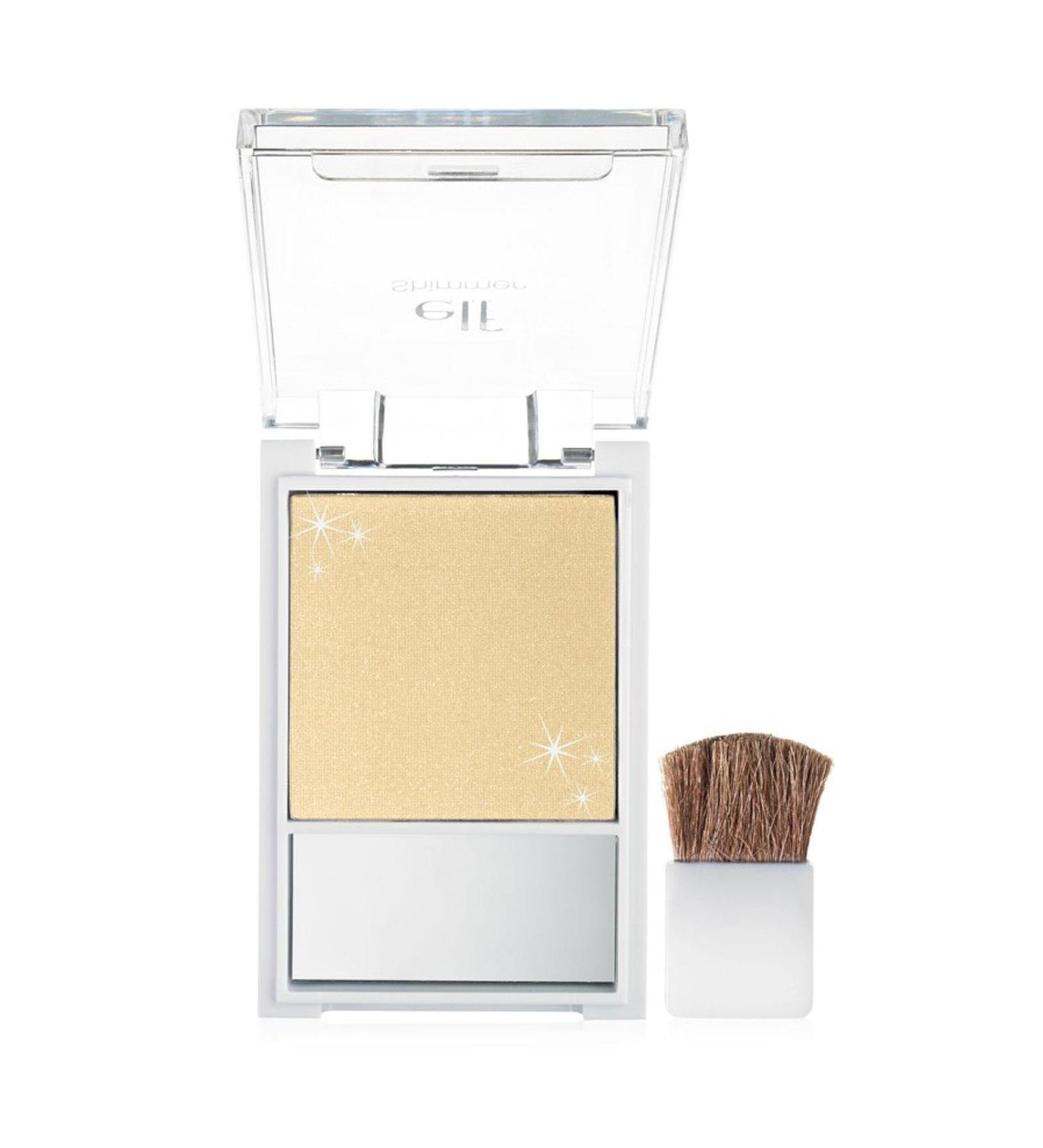 e.l.f. Shimmer with Brush  Gold  0.21 Ounce
