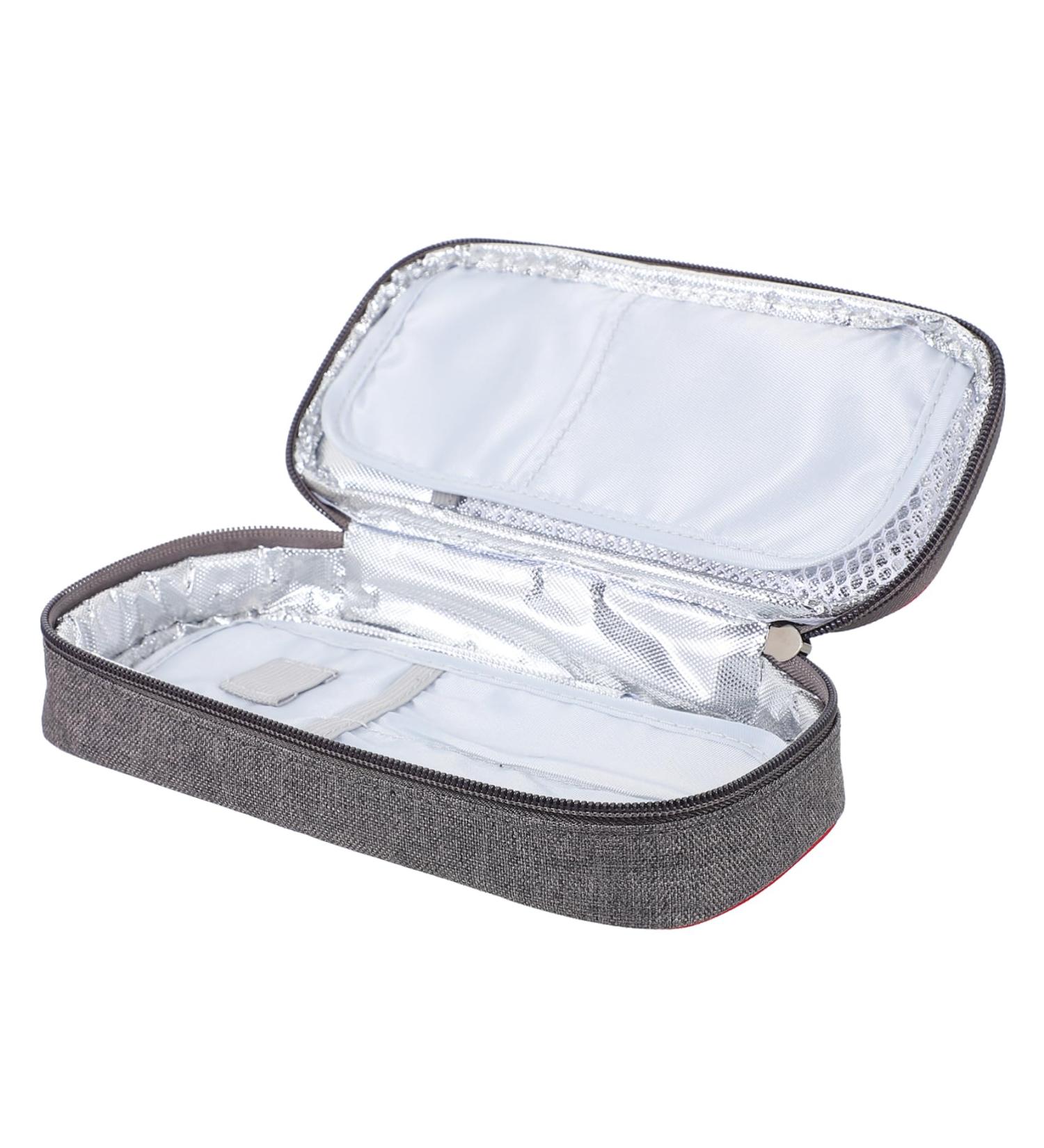 Healifty Insulin Cooler Bag - Portable Ice Bag Protective Sleeve for Travel - Japanese & Korean Design - 21X4.5X10cm - Buy Online on GoSupps.com
