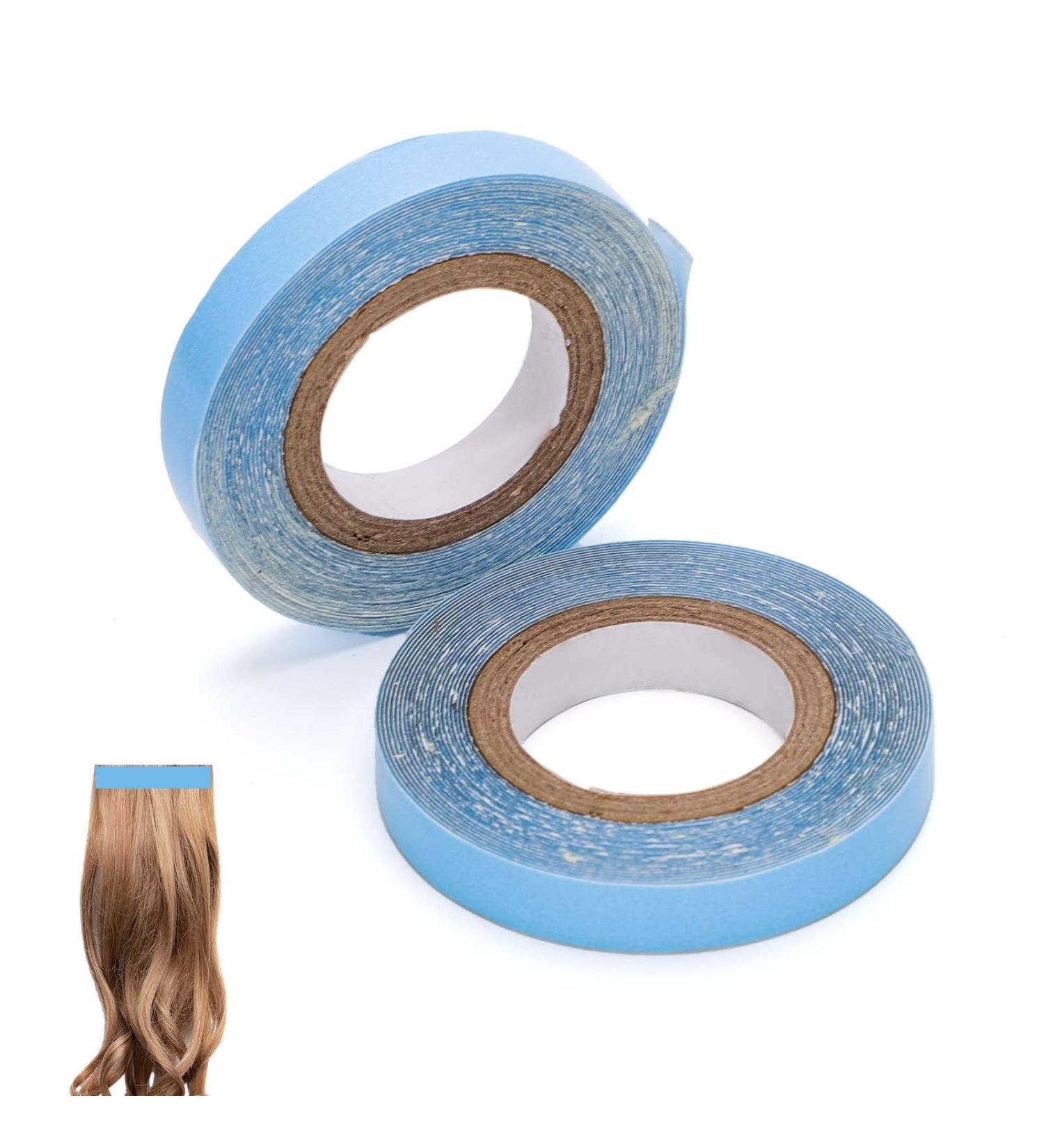 2 Rolls Hair Extension Tape 9.84 Feet Hair Wig Tape Double Sided Adhesive Tape Toupee Tape for Hair Extensions Hair Extension Tape Tabs Beauty Tools Hairstyling Essentials for Girls Women - Buy Online on GoSupps.com
