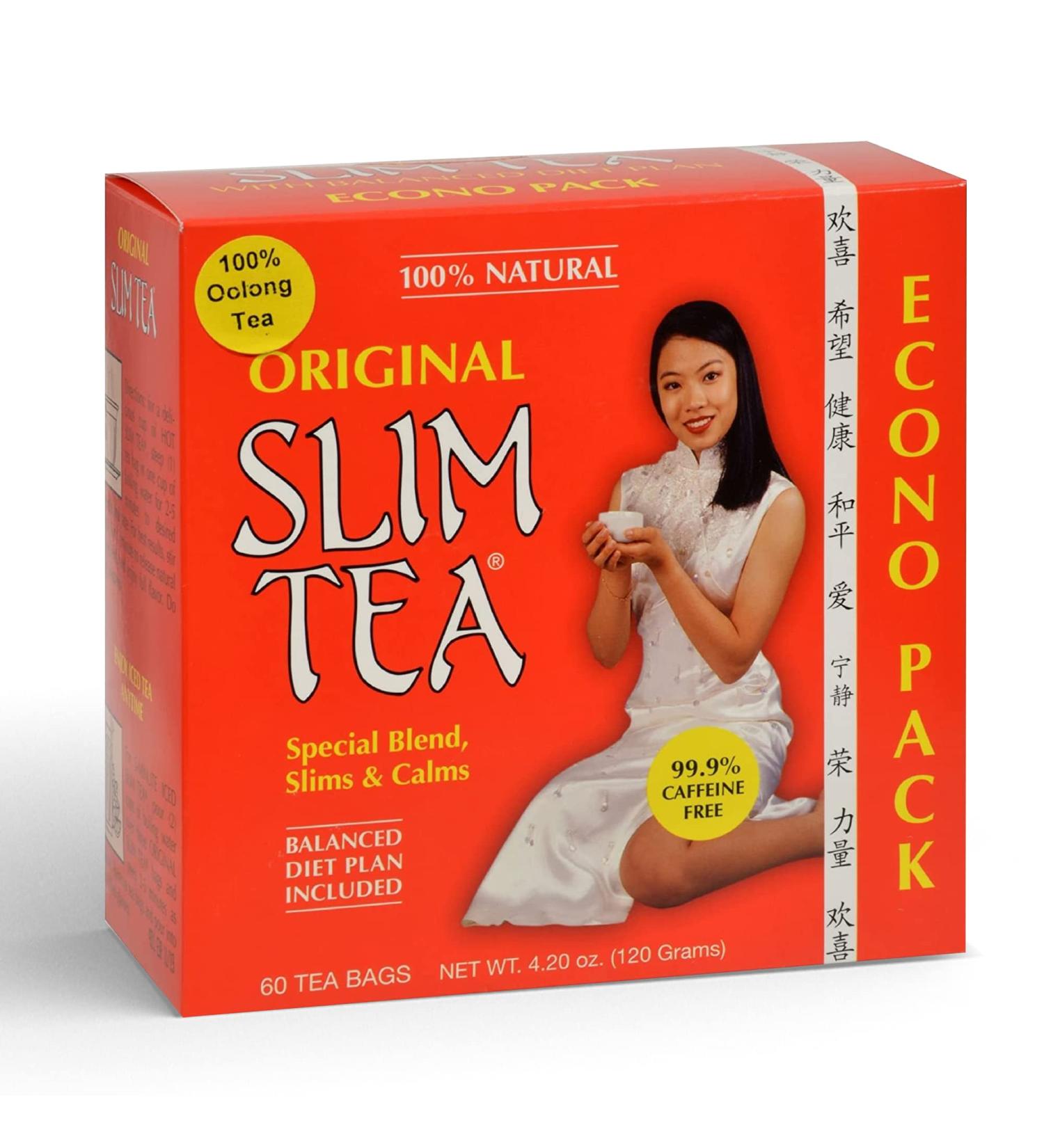  Hobe Labs Hobe Labs Slim Tea Original 60 Count by Hobe Labs - Buy Online on GoSupps.com