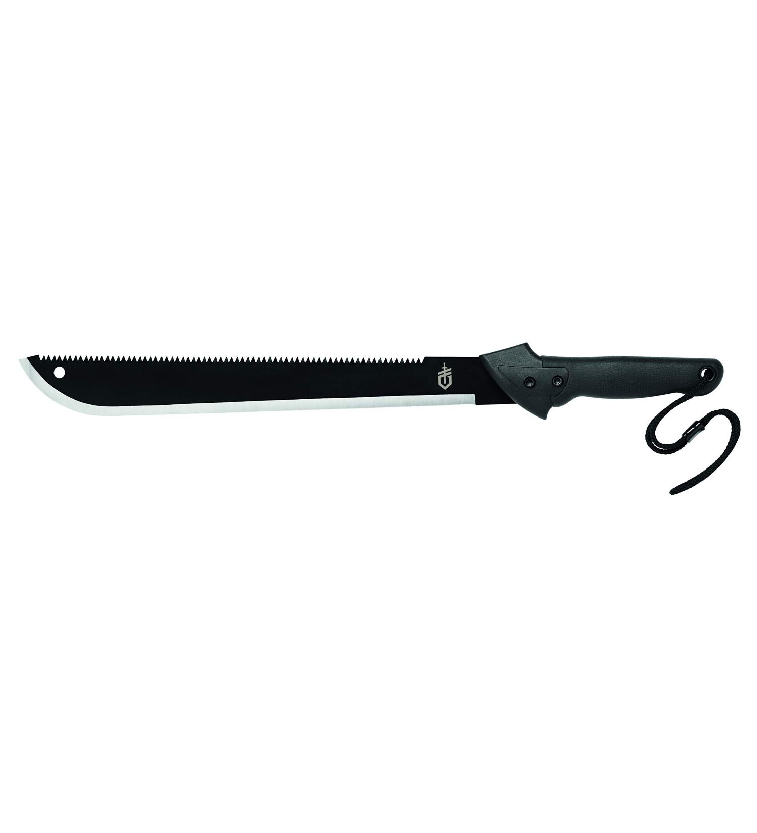 Gerber Gear 30-001790 Gator Machete 25 Inch  with Sheath  Black - Buy Online on GoSupps.com