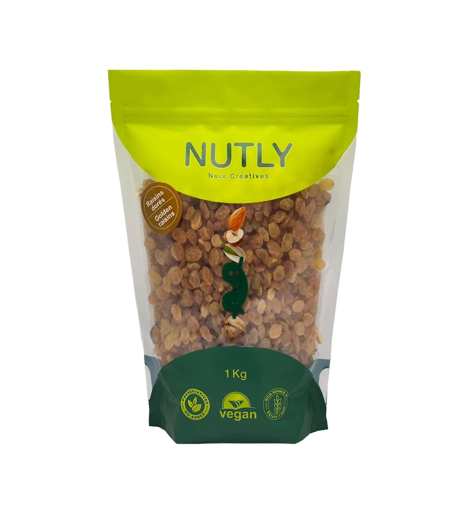 Golden Raisins NUTLY (1) 1.0 Kilograms