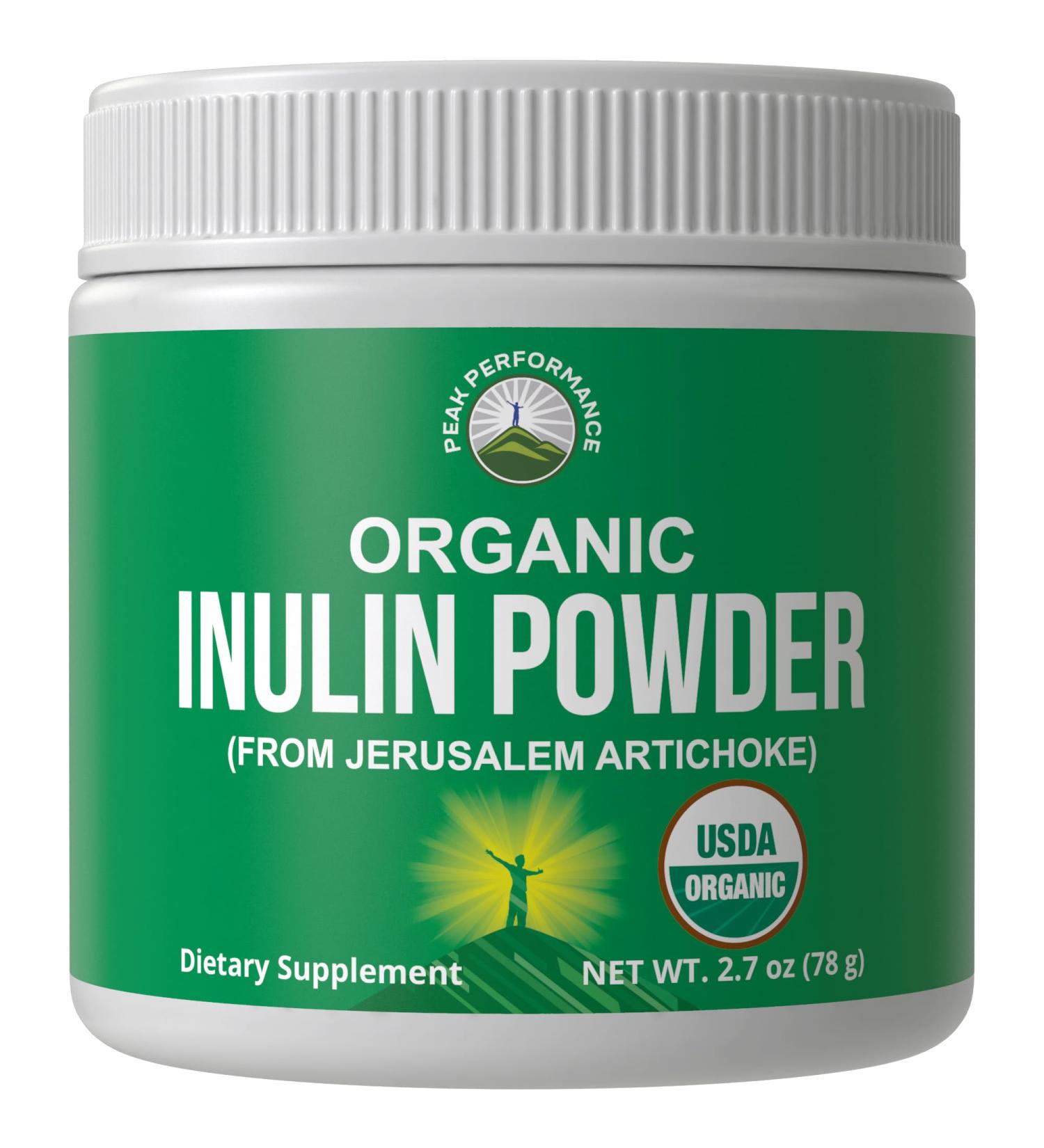 Organic Inulin Powder Natural Prebiotic Fiber for Gut Health. USDA Organic Raw Plant Based Vegan Prebiotics FOS Supplement from Jerusalem Artichoke. HSA + FSA Eligible Vitamins Only List Approved - Buy Online on GoSupps.com