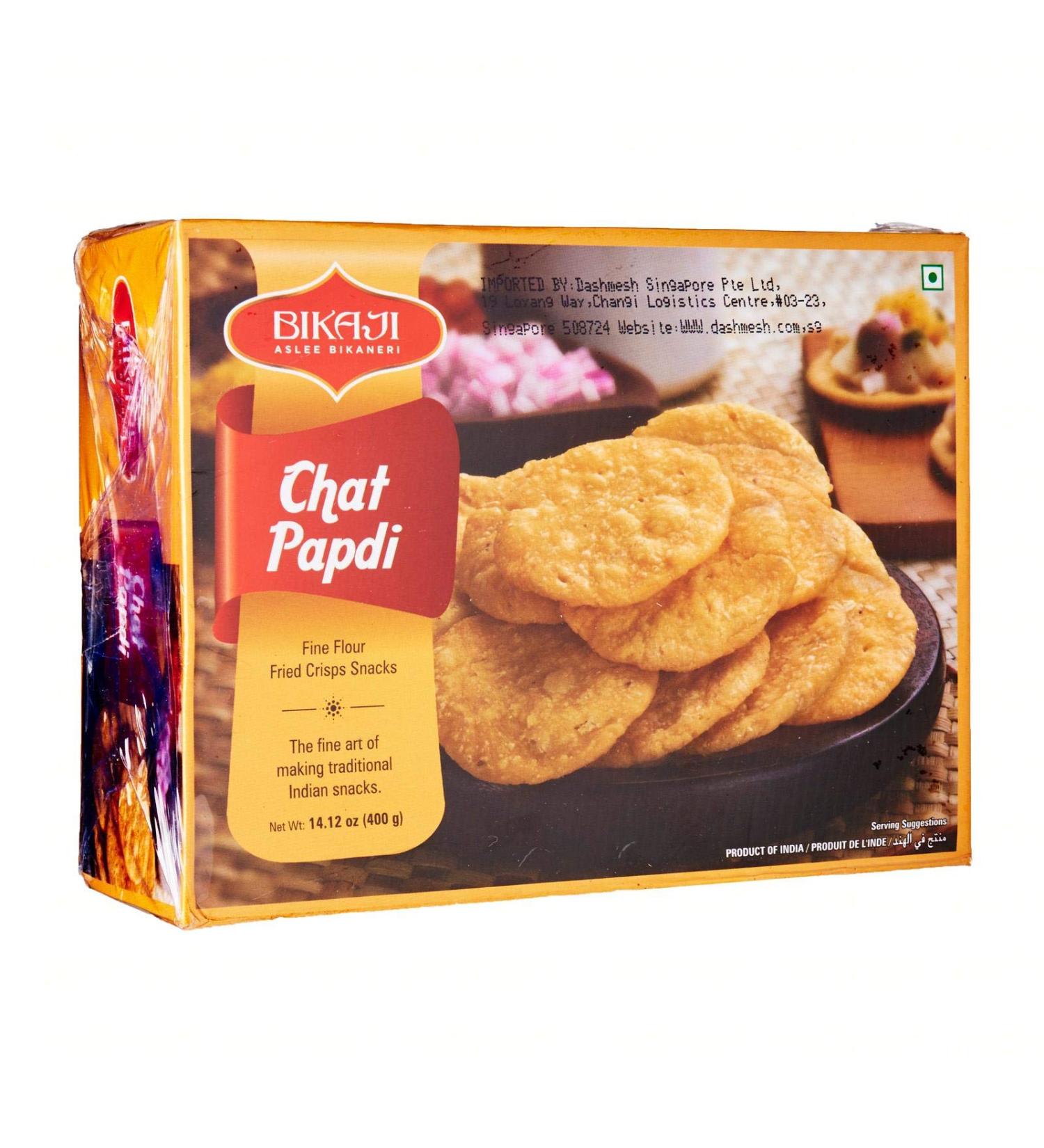 Bikaji Chaat Papdi 20x400g - Buy Online on GoSupps.com