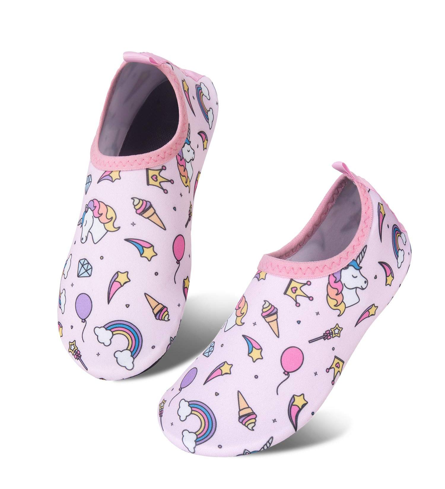 Hmiya Children's Bathing Shoes - Water Shoes for Girls | Lightweight Pink Beach & Pool Footwear 26/27 EU - Buy Online on GoSupps.com
