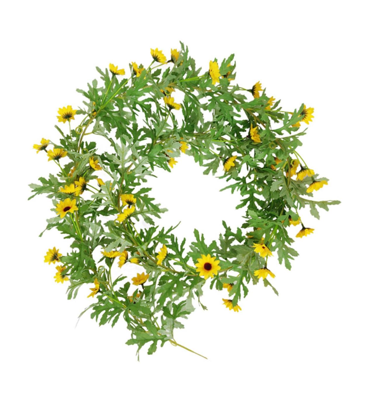 Zerodeko 1 Pc Sunflower Vine Artificial Sunflower Simulation Sunflower Exquisite Simulation Flower Vine Tree Hanging Decor Beautiful Faux Sunflower Plant Vine Garland Banquet Silk Cloth - Buy Online on GoSupps.com