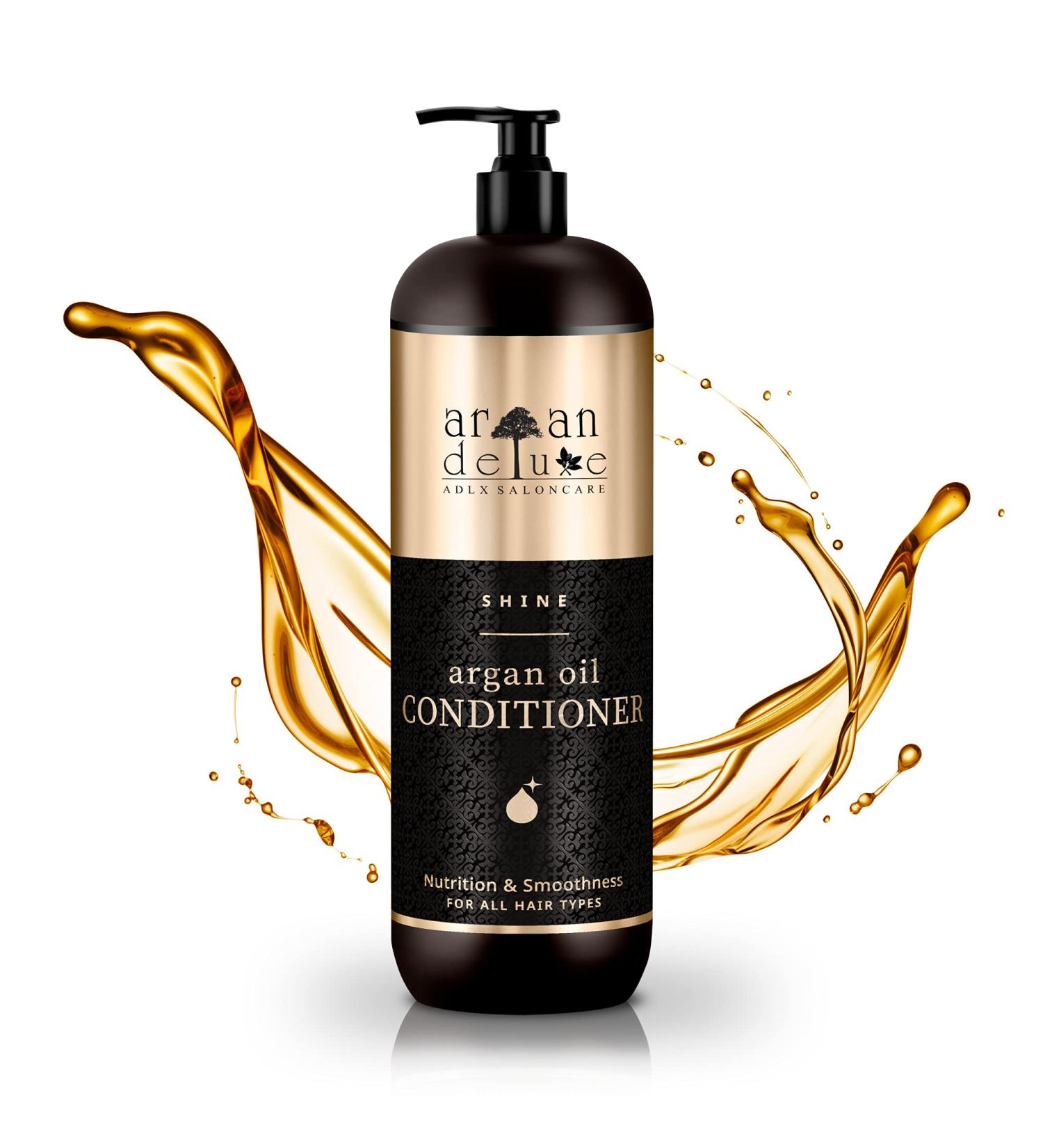 Argan Deluxe Hair Conditioner - Nourishing Argan Oil for Smooth Soft & Shiny Hair | 1000 ml - Hairdresser Quality International Shipping - Buy Online on GoSupps.com