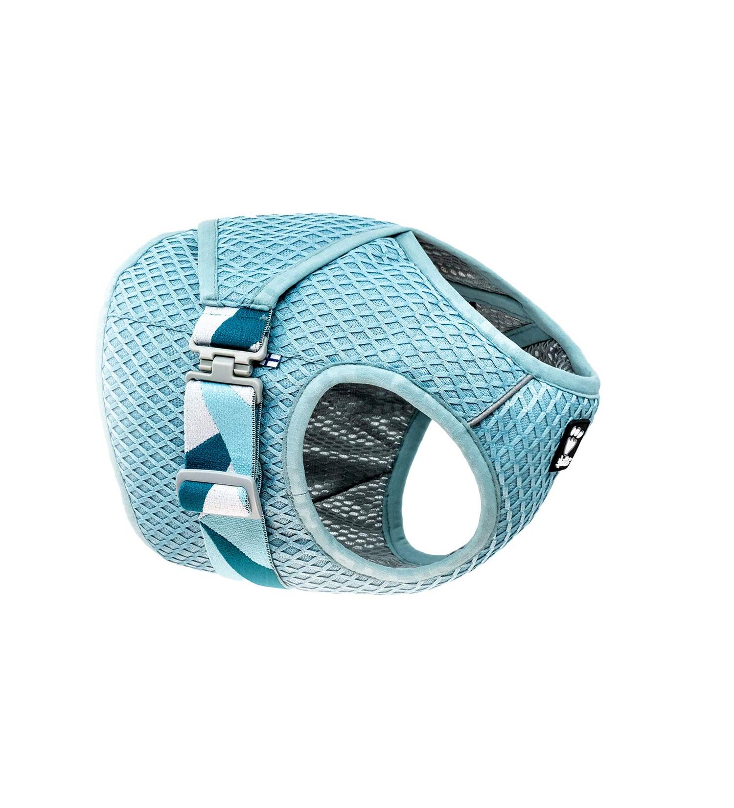 Hurtta Cooling Wrap for Dogs - Summer Cooling Vest in Aquamarine (45-55cm) | International Shipping Available - Buy Online on GoSupps.com