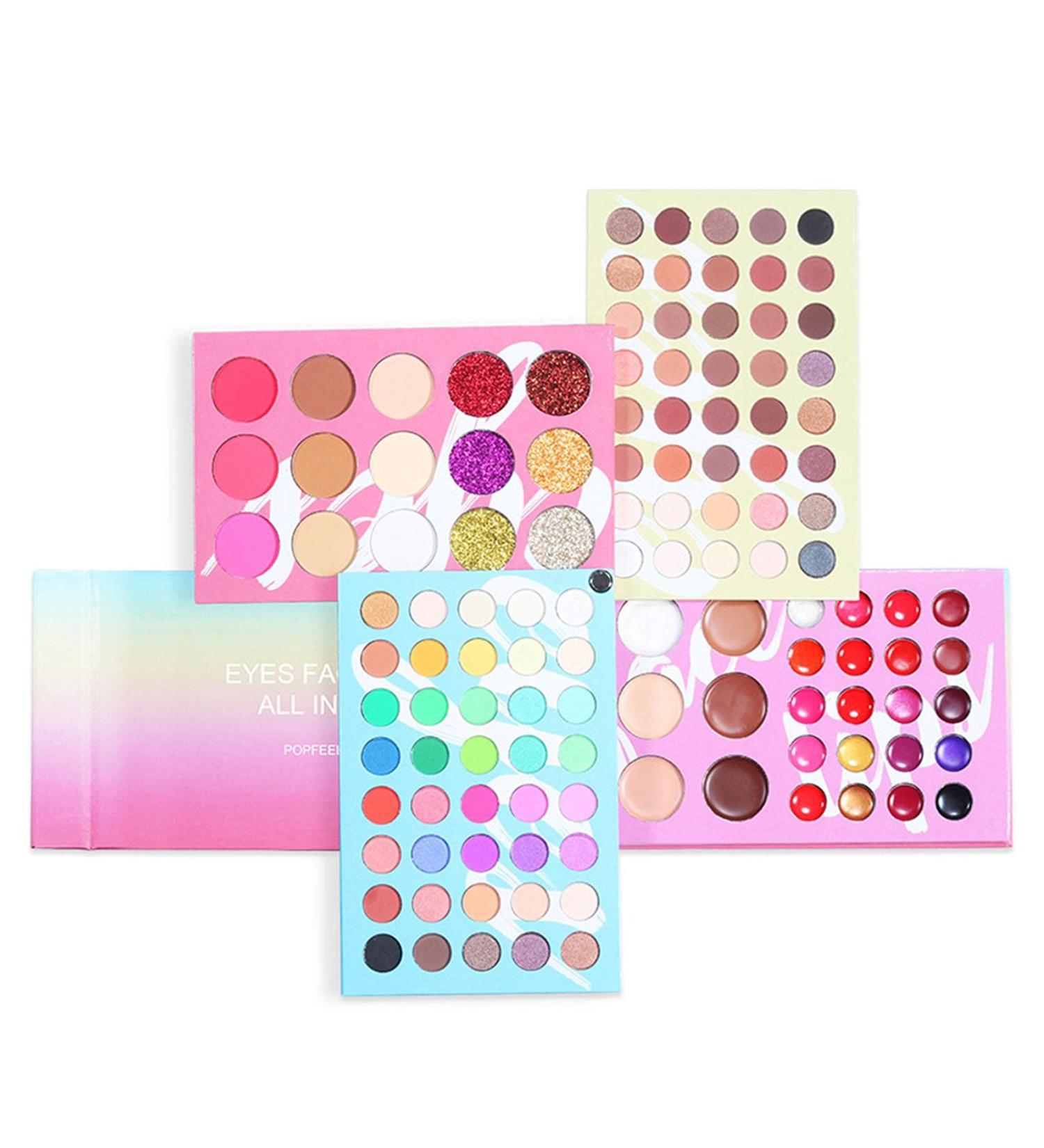 Eye Shadow Palette Makeup | 121-Colors Fusion Eyeshadow Palette | Blendable Full Face Eye Make Up for Beginners Most Skin Tones Smokey Eye Nicything - Buy Online on GoSupps.com
