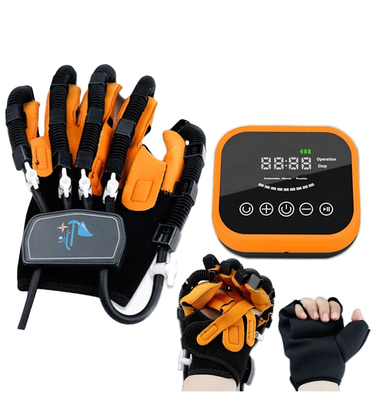 Rehabilitation Robot Gloves for Stroke Recovery | Hemiplegia Finger Splint Trainer (Medium Left Hand - Buy Online on GoSupps.com