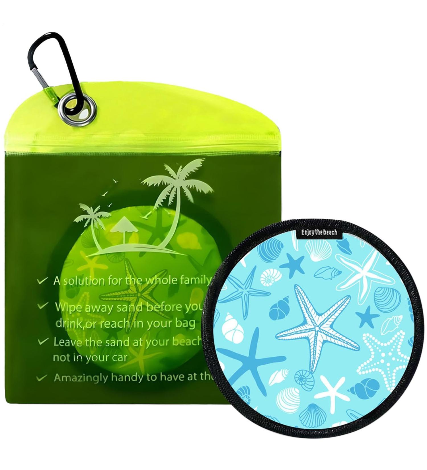 Remover de sable portable - Sand Mitt pour la plage | Gants de s chage imperm able l'eau | Enl vement des pieds de surf r utilisable | Casse-glace de plage 1 unit (Lot de 1) - Buy Online on GoSupps.com