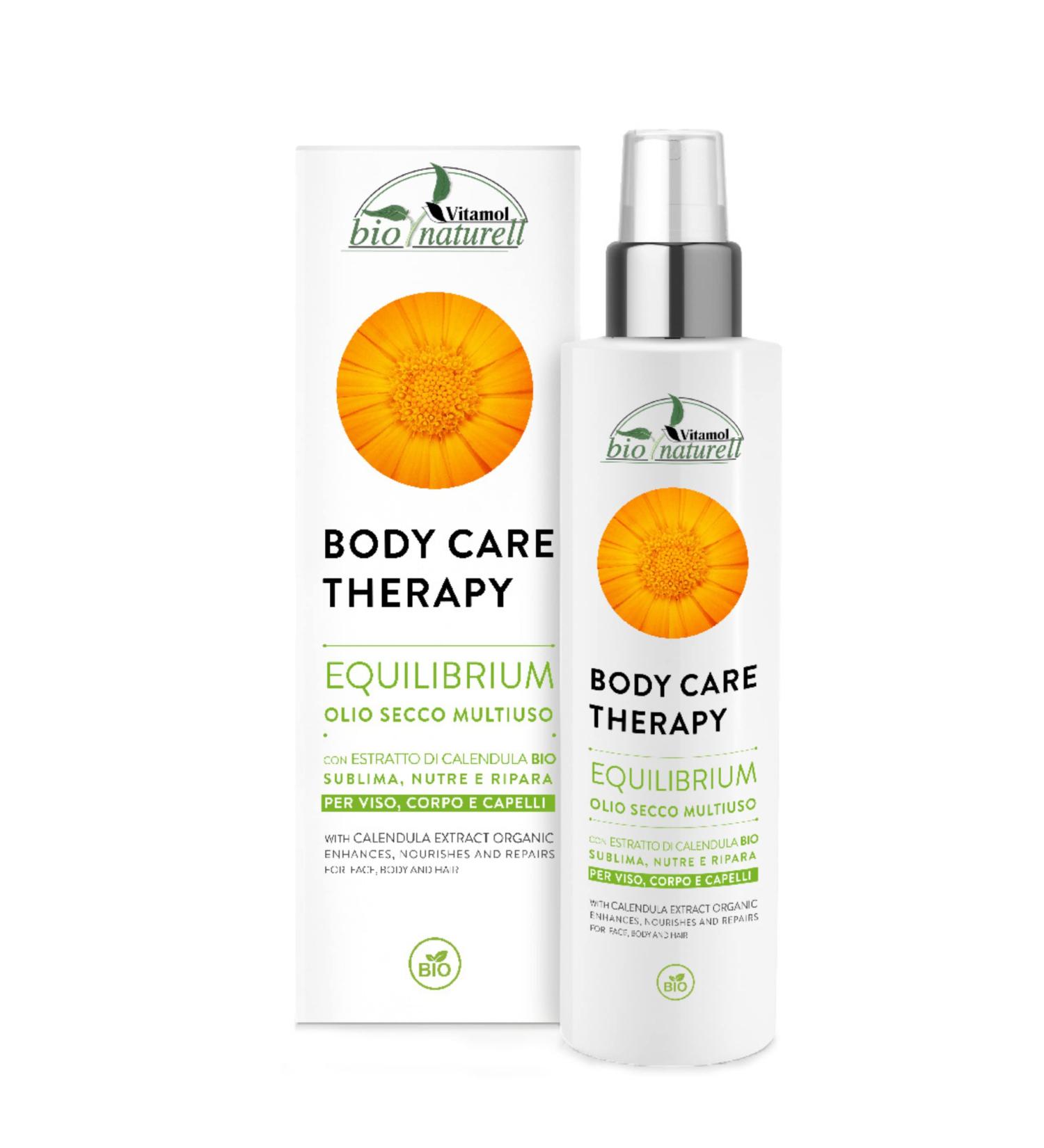 Vitamol Bio Naturell Equilibrium multipurpose dry oil for face body and hair 100 ml - Buy Online on GoSupps.com