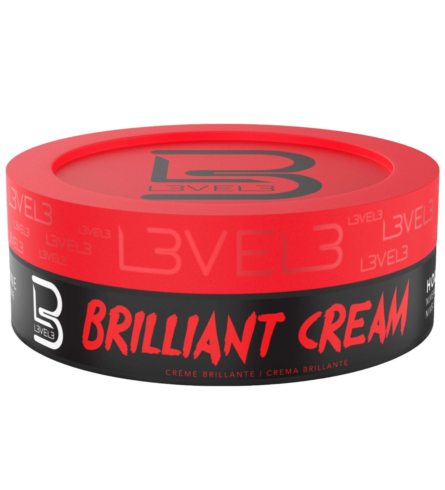 L3 Level 3 Brilliant Cream - 150 ML - Hydrates, Improves Texture & Shine for Natural Hair Style - Buy Online on GoSupps.com