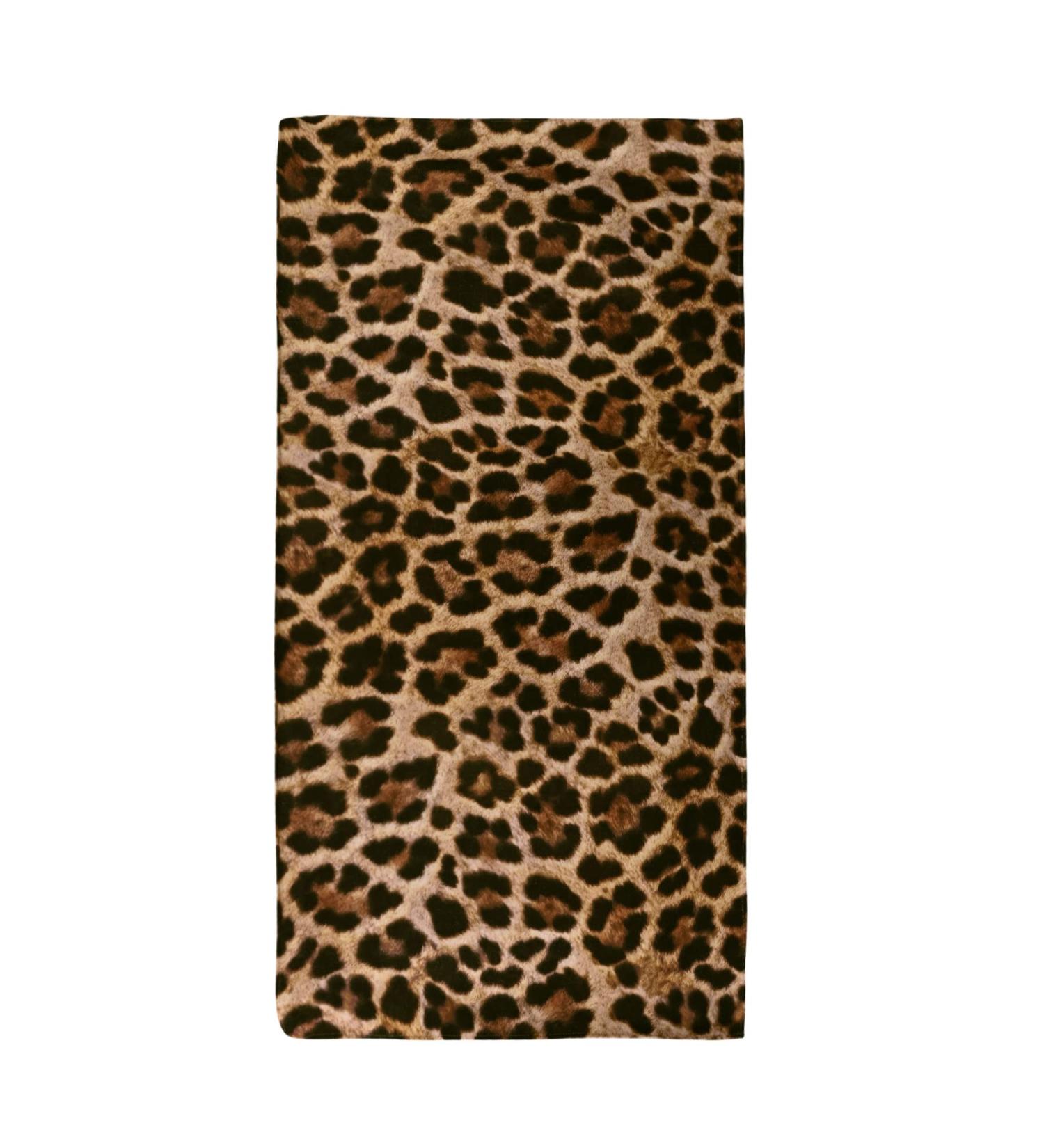 Oversized Cheetah Print Beach Towel - Lightweight Microfiber, Quick Dry 30X60 Towel for Women - Multipurpose Sand Free Towel for Pool, Bath, Yoga, and Swim - Leopard Cheetah Gifts - Buy Online on GoSupps.com