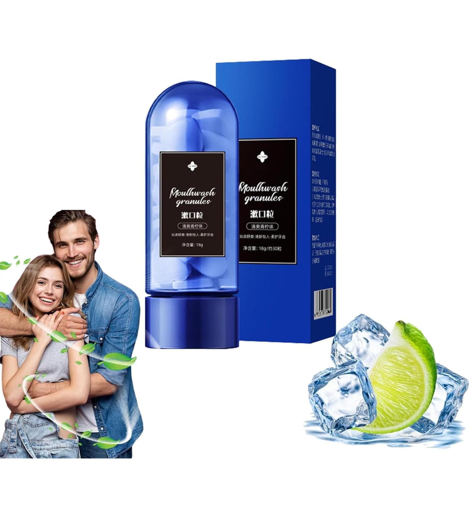 Convenient Gum Protection Pellets & Travel Fresh Breath Tablets | Moulhwash Granules & Toothpaste Powder for Oral Care - Buy Online on GoSupps.com