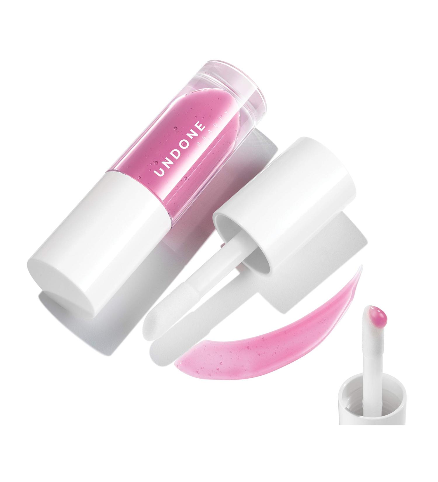 UNDONE BEAUTY Poppa Gloss Moisturizing Tinted Lip Gloss-Balm Hybrid with Cloudberry Seed Oil Extract - Long Wear Lightweight Formula for Lip Nourishment & Conditioning - Buy Online on GoSupps.com