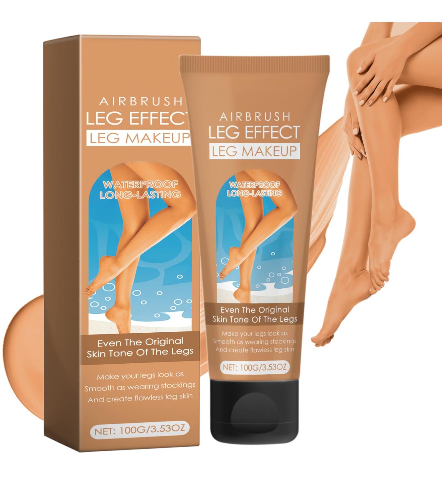 Maquillage des Jambes Imperm able Sans Transfert Lotion de Maquillage Pour Les Jambes Fond De Teint Essence Maquillage Corps Waterproof pour Tatouages Cicatrices de Varices (Couleur Bl ) - Buy Online on GoSupps.com