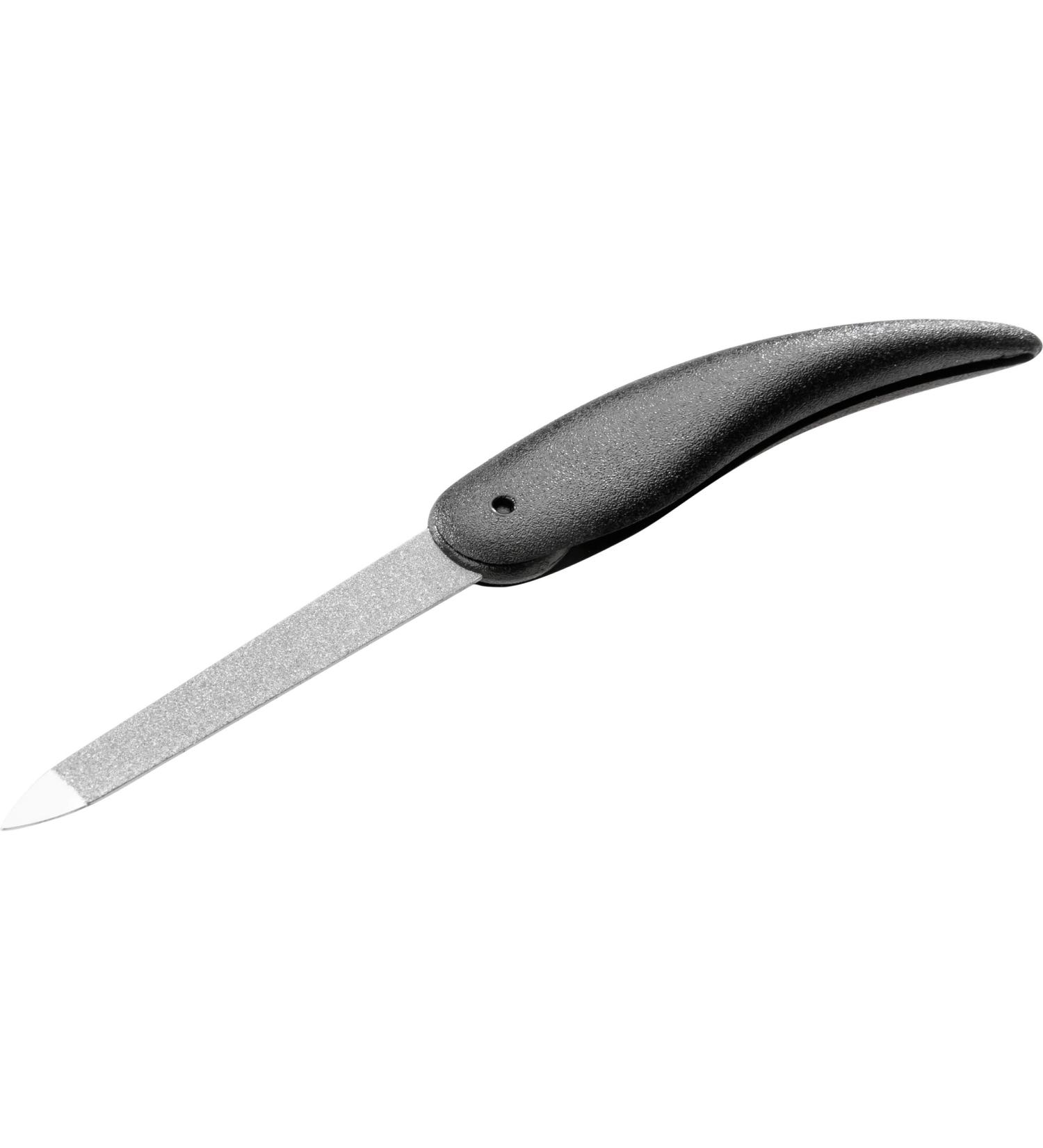 REMOS pocket file - sapphire nail file length 7.5cm/13.5cm in black