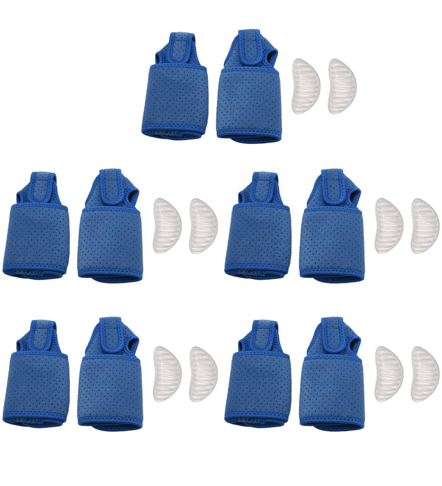 IGUATU Bunion Corrector (5-Pack) | Gel Support Brace for Men & Women | Effective Bunion Relief - Buy Online on GoSupps.com