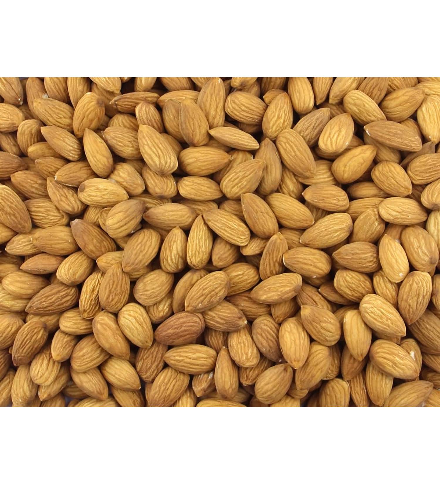 Gorilla Food Co. Natural Almonds Whole Raw Californian Extra No.1 Grade - 5kg (Bulk Pack)