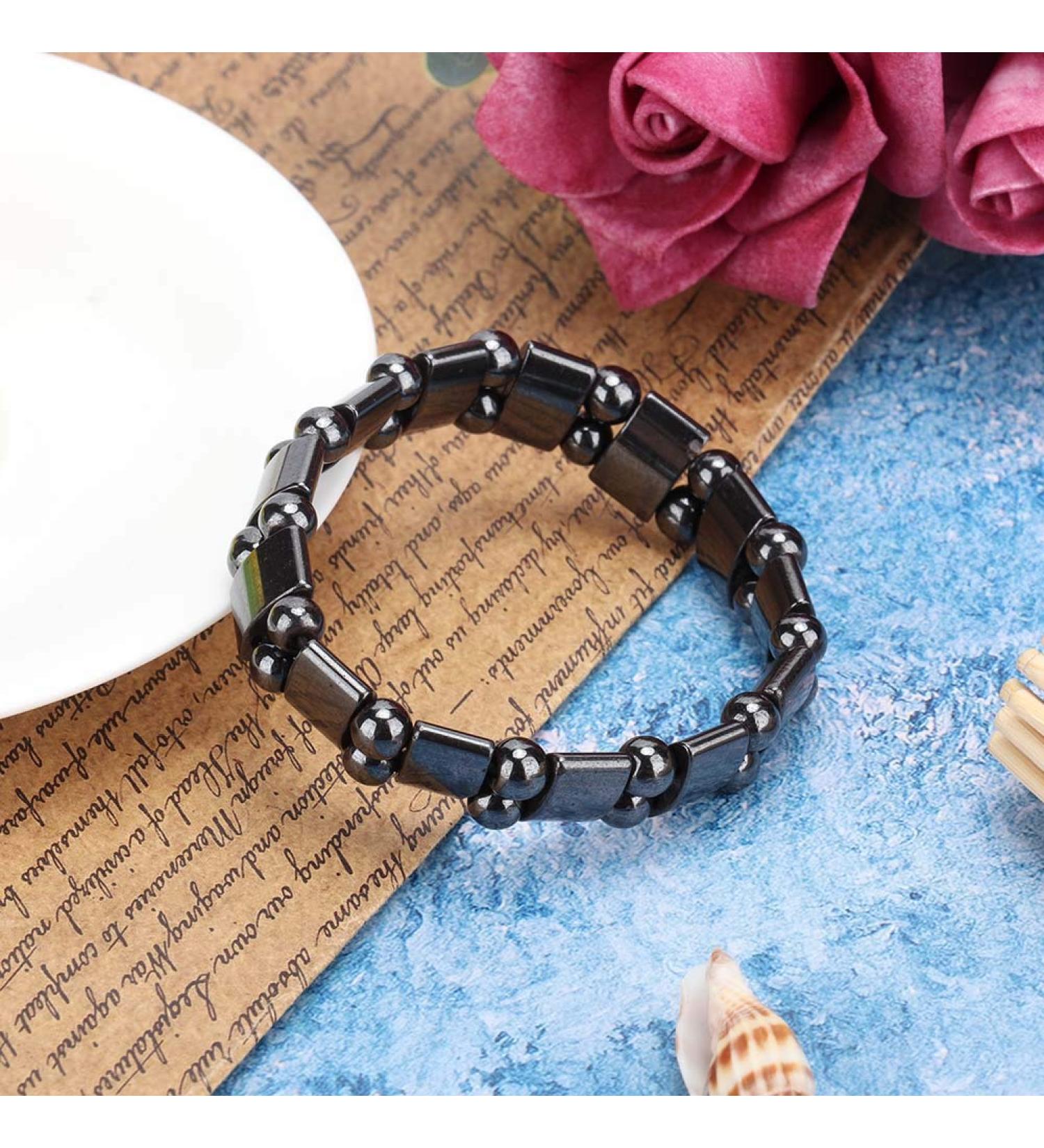 Fashionable Health-Magnette Therapy Bracelet for Joint Pain Relief Fatigue Reduction & Improved Circulation Stylish Double-Sided Arch Design - Buy Online on GoSupps.com