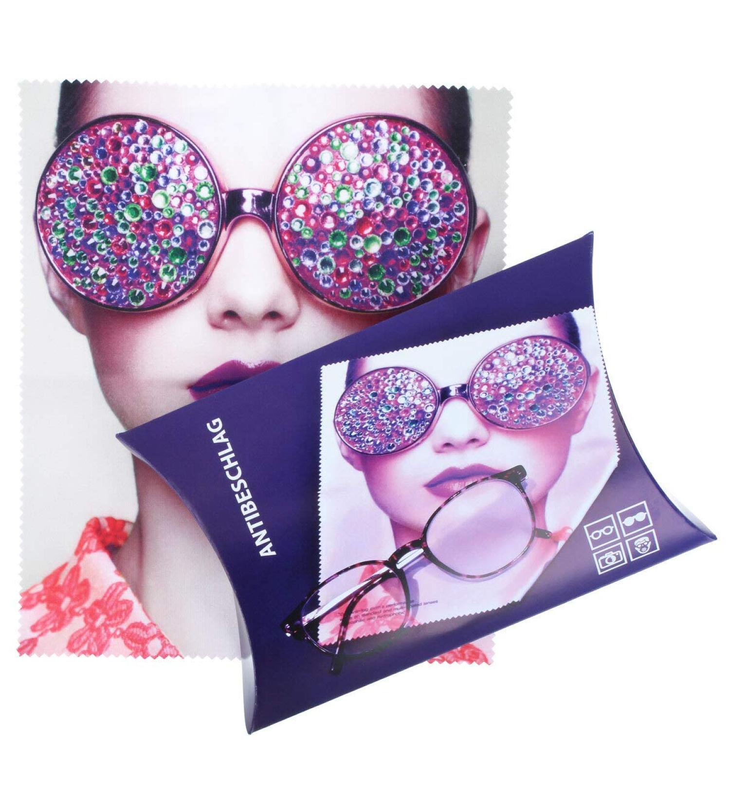 Chic Microfiber Brillery - Anti-Fitting Dry Cleaning Cloth 15x18cm | No Liquids Needed for Effective Cleaning - Buy Online on GoSupps.com