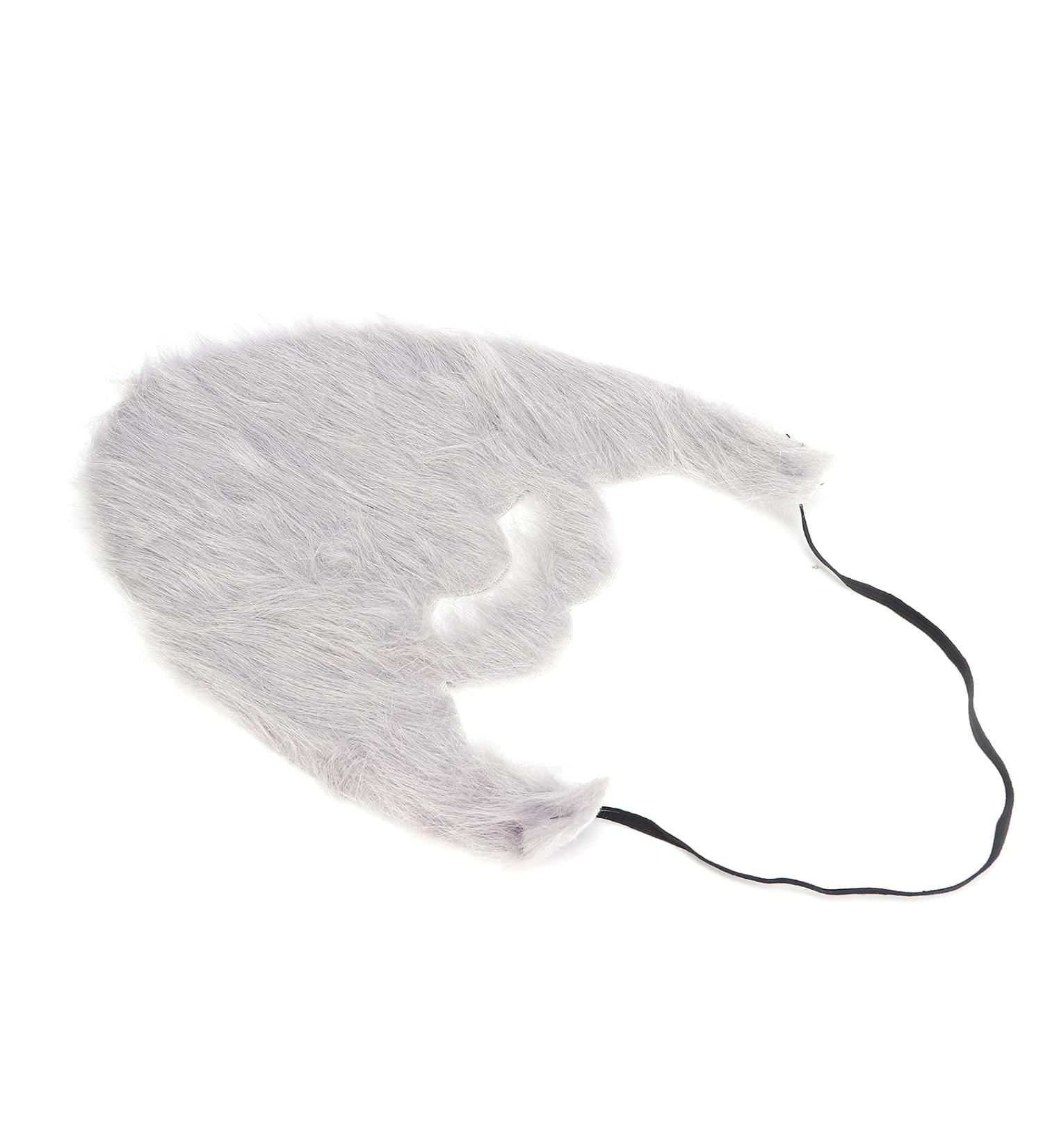 Grey Beard Fancy Dress Fake False Beards And Moustaches Costume Balthazar Halloween Party Fake Beard Costume Facial False Beard Male Fake Whisker For Party Supplies Grey - Buy Online on GoSupps.com
