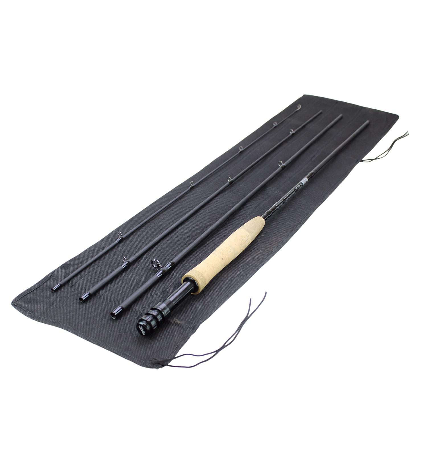 Wild Water Fly Fishing AX Series Fly Rod | IM8 Graphite Blank | Lightweight Medium Fast Action Rod | 5/6 Wt 9ft - Buy Online on GoSupps.com