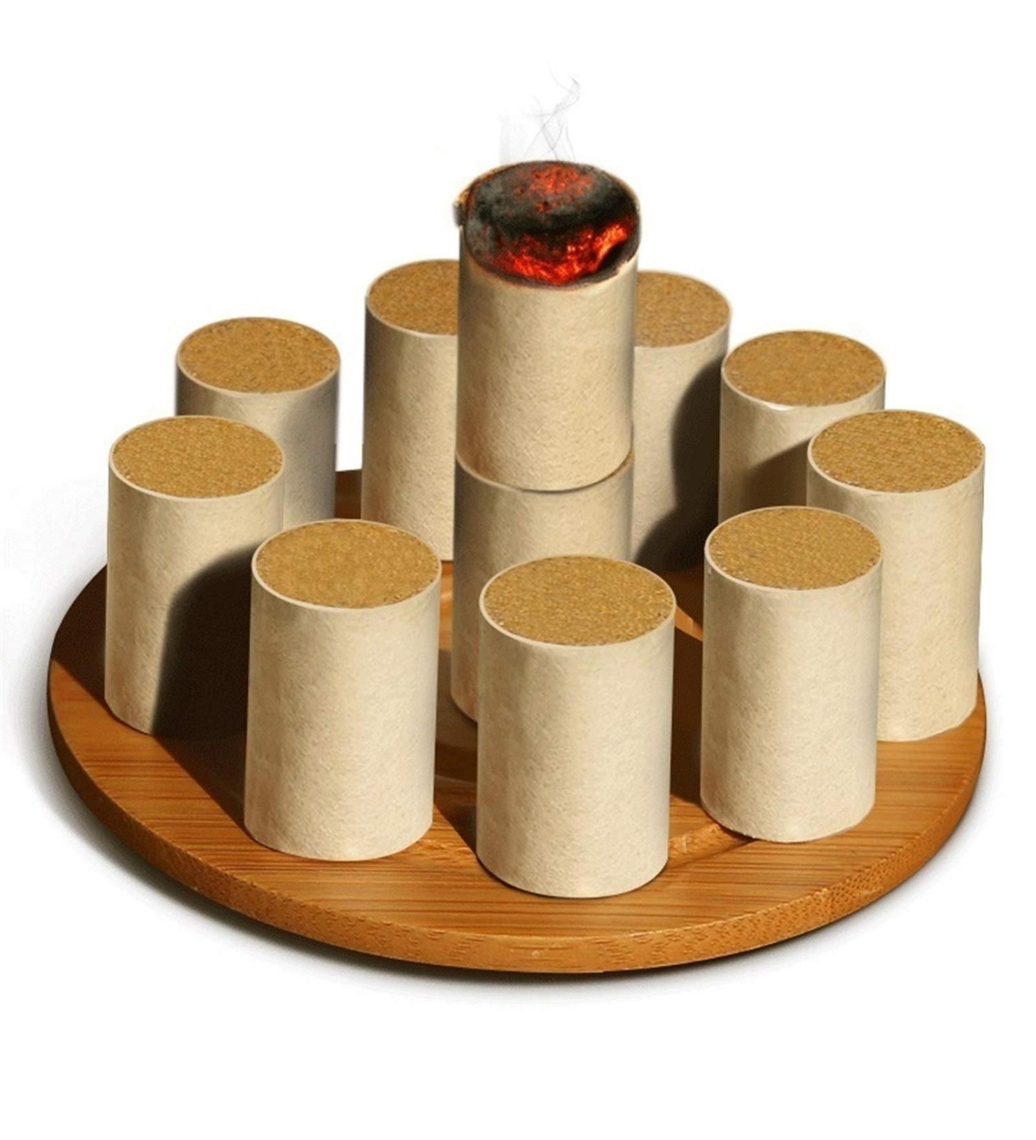 Bangha Moxa Rolls - 49 Pure Raucheless Moxa Cones for Acupuncture & Moxibustion Therapy | International Shipping - Buy Online on GoSupps.com