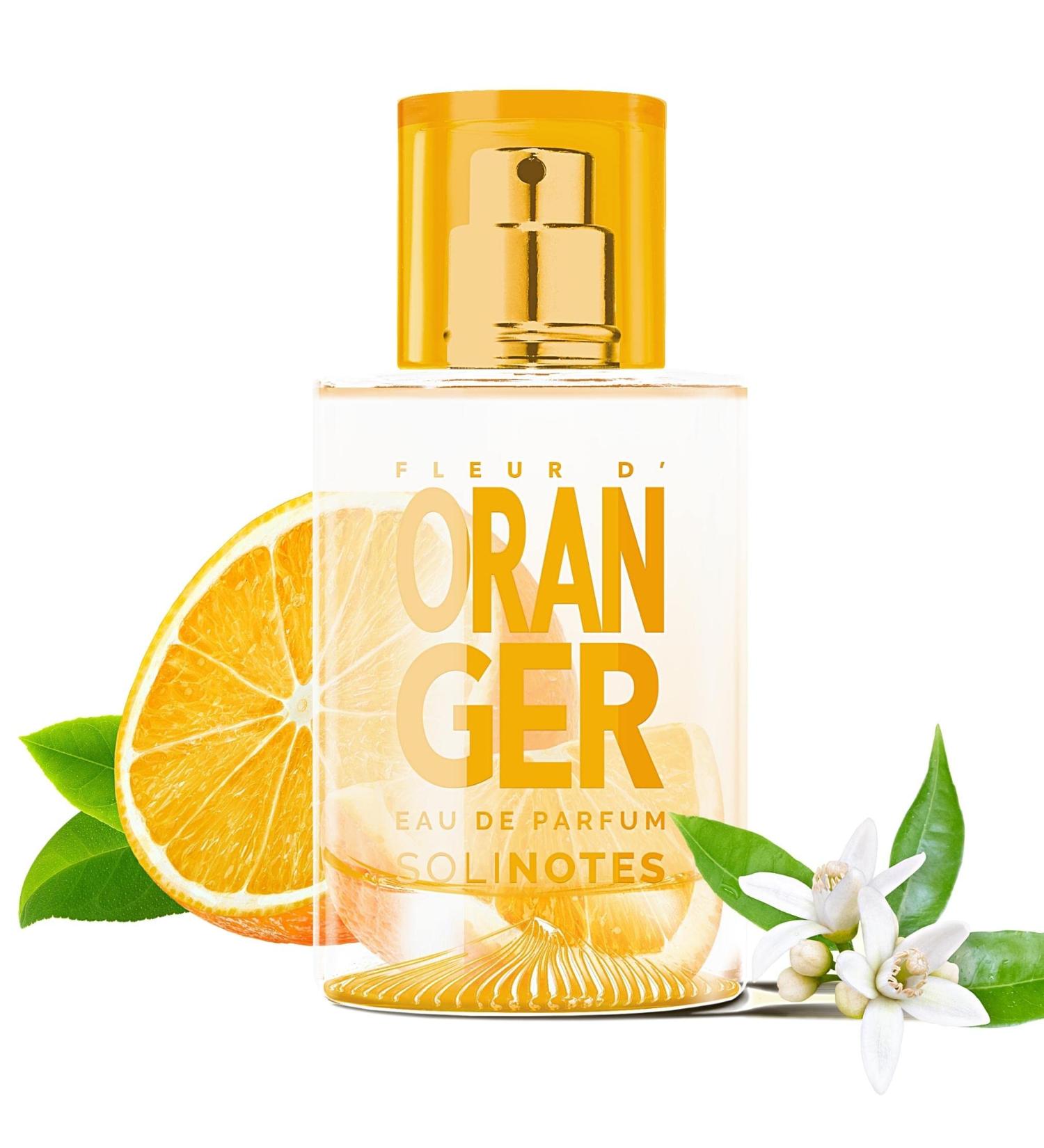 Solinotes Orange Blossom Perfume for Women & Men 1.7 Fl Oz/ 50 ML Eau De Parfum Delicate Floral and Soothing Scent with Premium Ingredients - Clean Perfume Cruelty Free Vegan Made in France - Buy Online on GoSupps.com