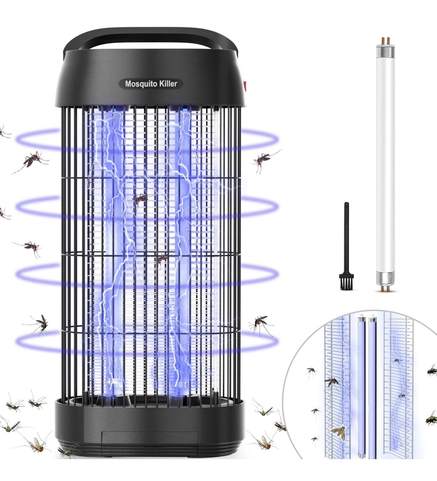 Buy MJUM Double-Sided Insect Destroyer | 16W Electric Mosquito Trap 1800V Non-Toxic Fly Trap for Indoor & Garden Use - Buy Online on GoSupps.com