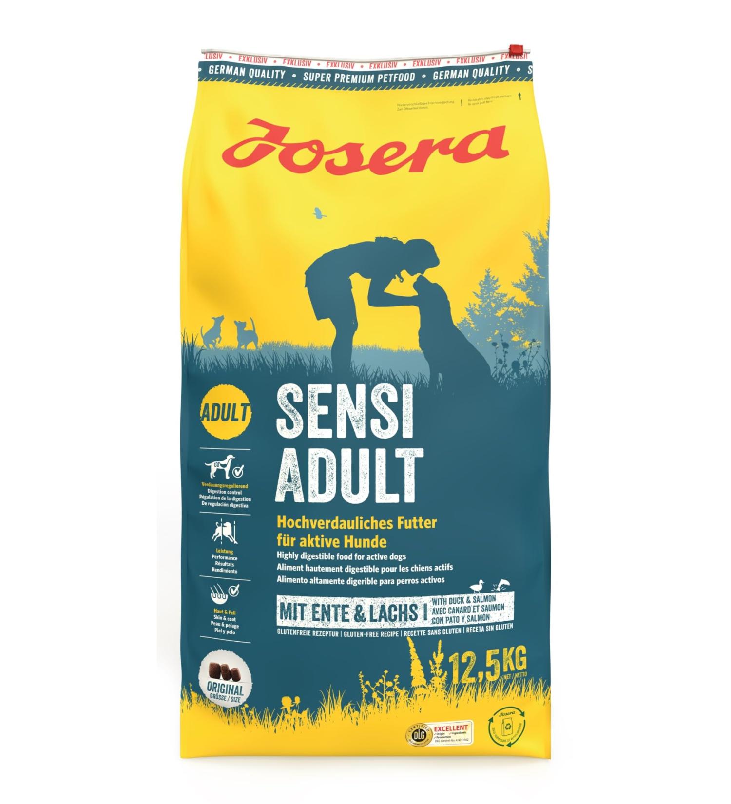 Josera Sensi Dry food for adults 12.5 kg - Buy Online on GoSupps.com