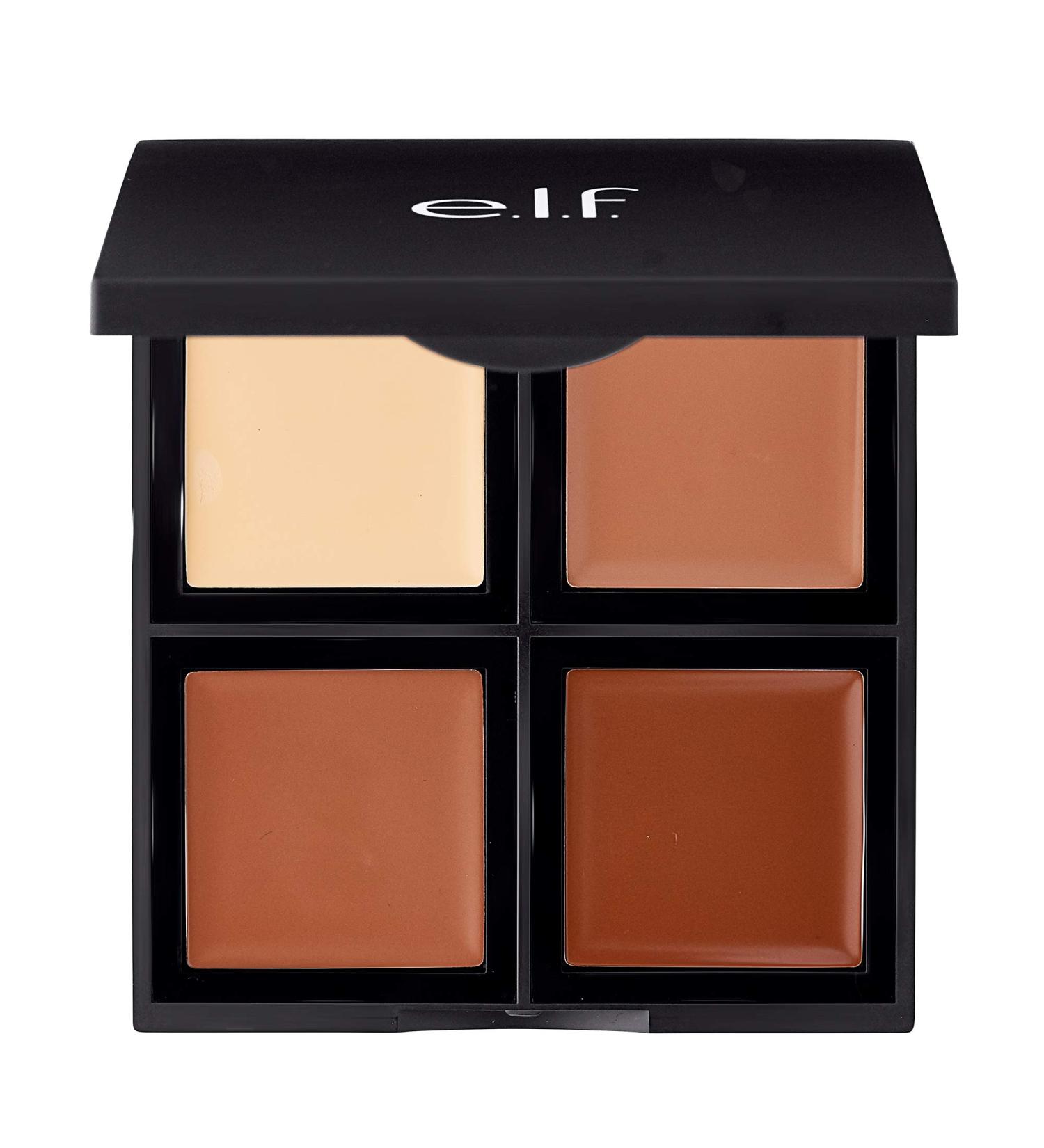 E.L.F. Cream Contour Palette 4 Shades 0.43 oz (12.4 g)