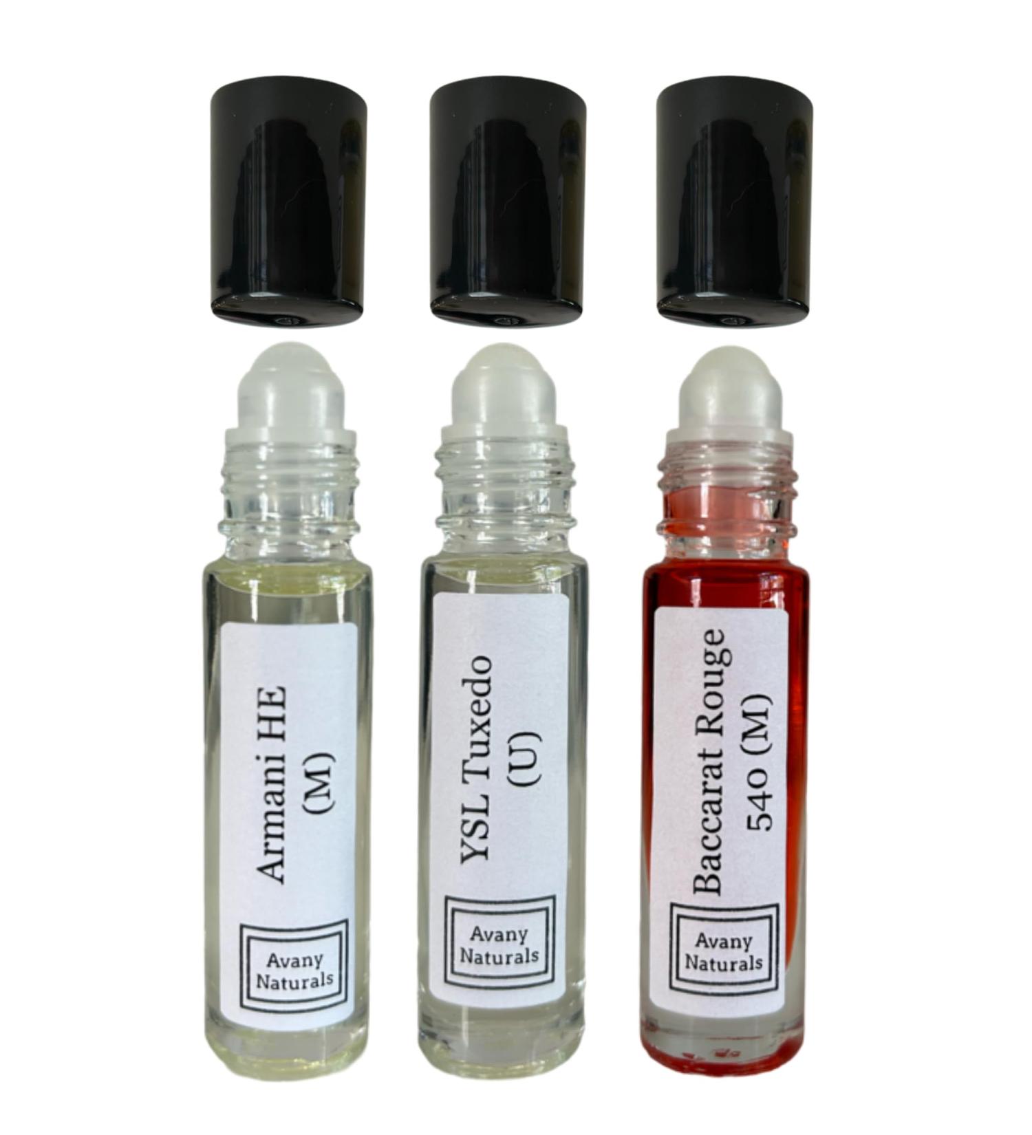 Fragrance Sample Set For Men - Mens Roll On Body Oil Long Lasting Cologne Inspired For Man Portable Travel Size Bottle Type Replicant Fragrances Perfume Sampler Gift (Best Set) - Buy Online on GoSupps.com